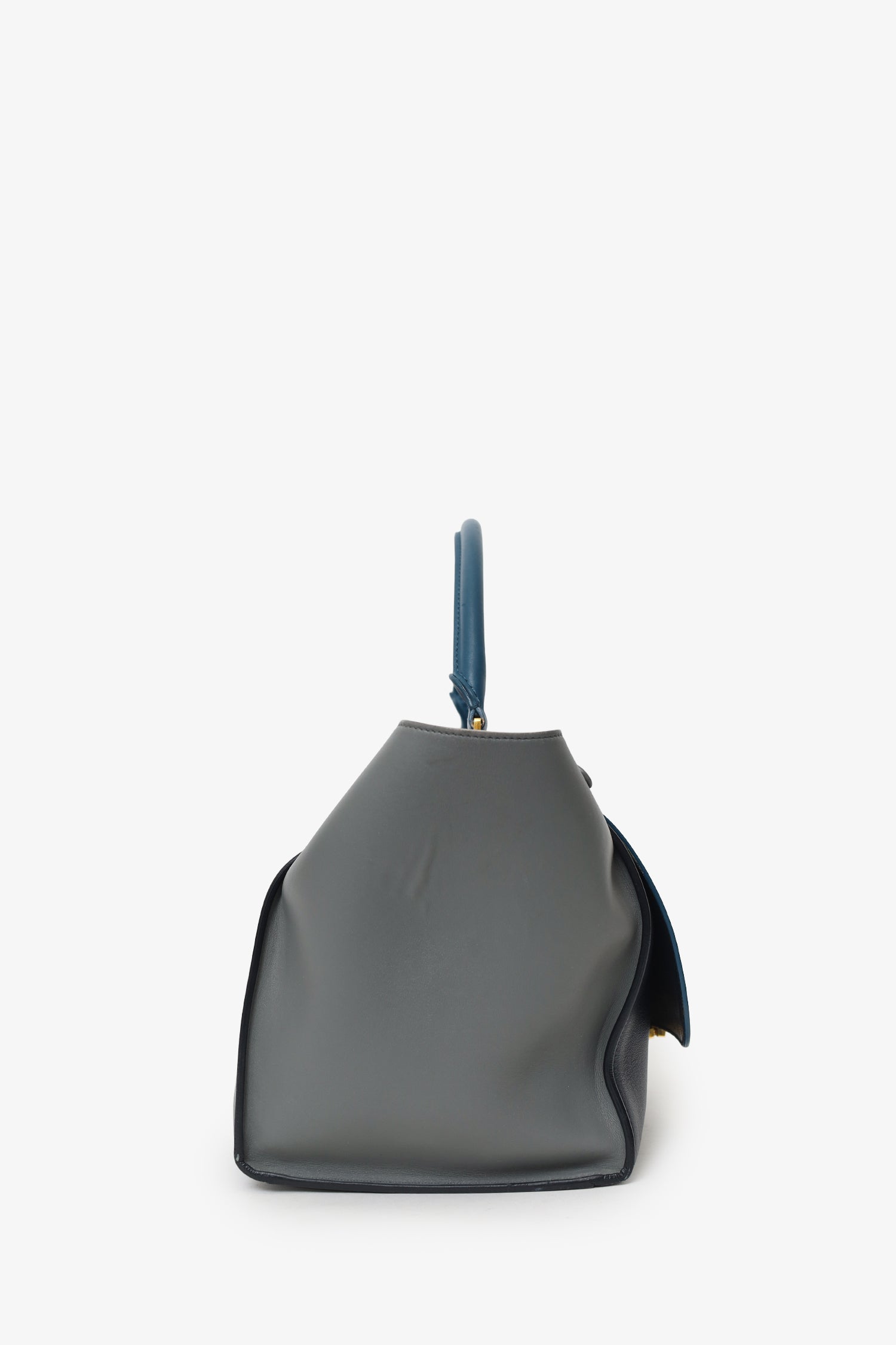 Celine Tri Color Leather Medium Trapeze Bag