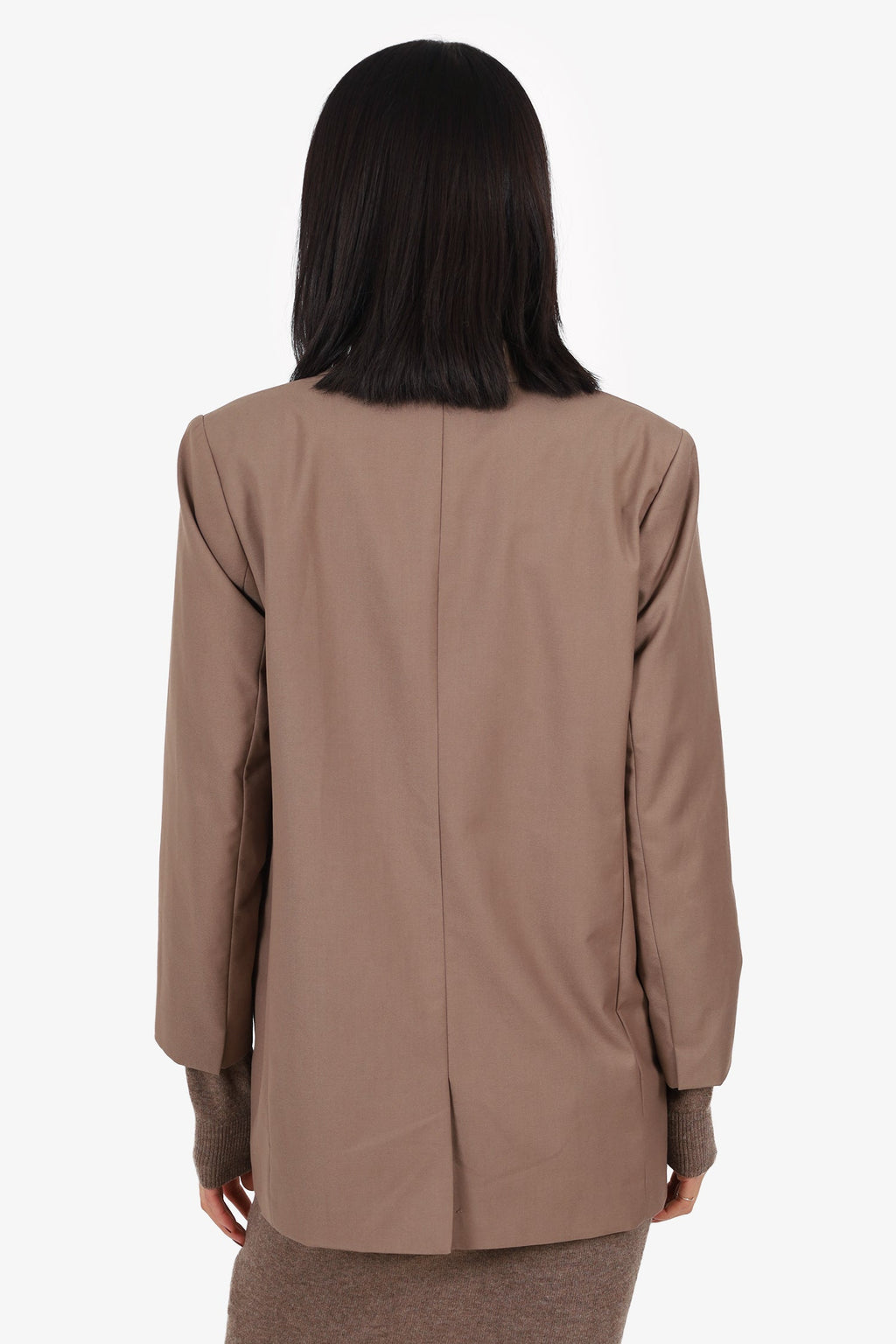 Minimum Brown Single Breasted Blazer Size 34