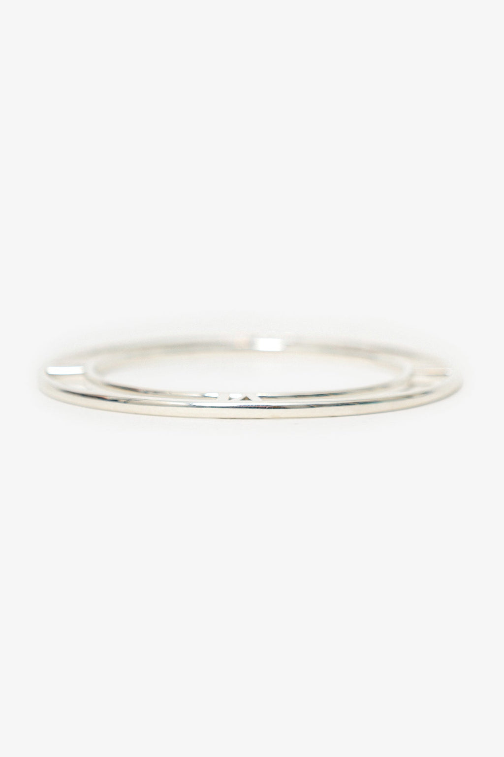 Tiffany & Co Sterling Silver Atlas Roman Numerals Bangle