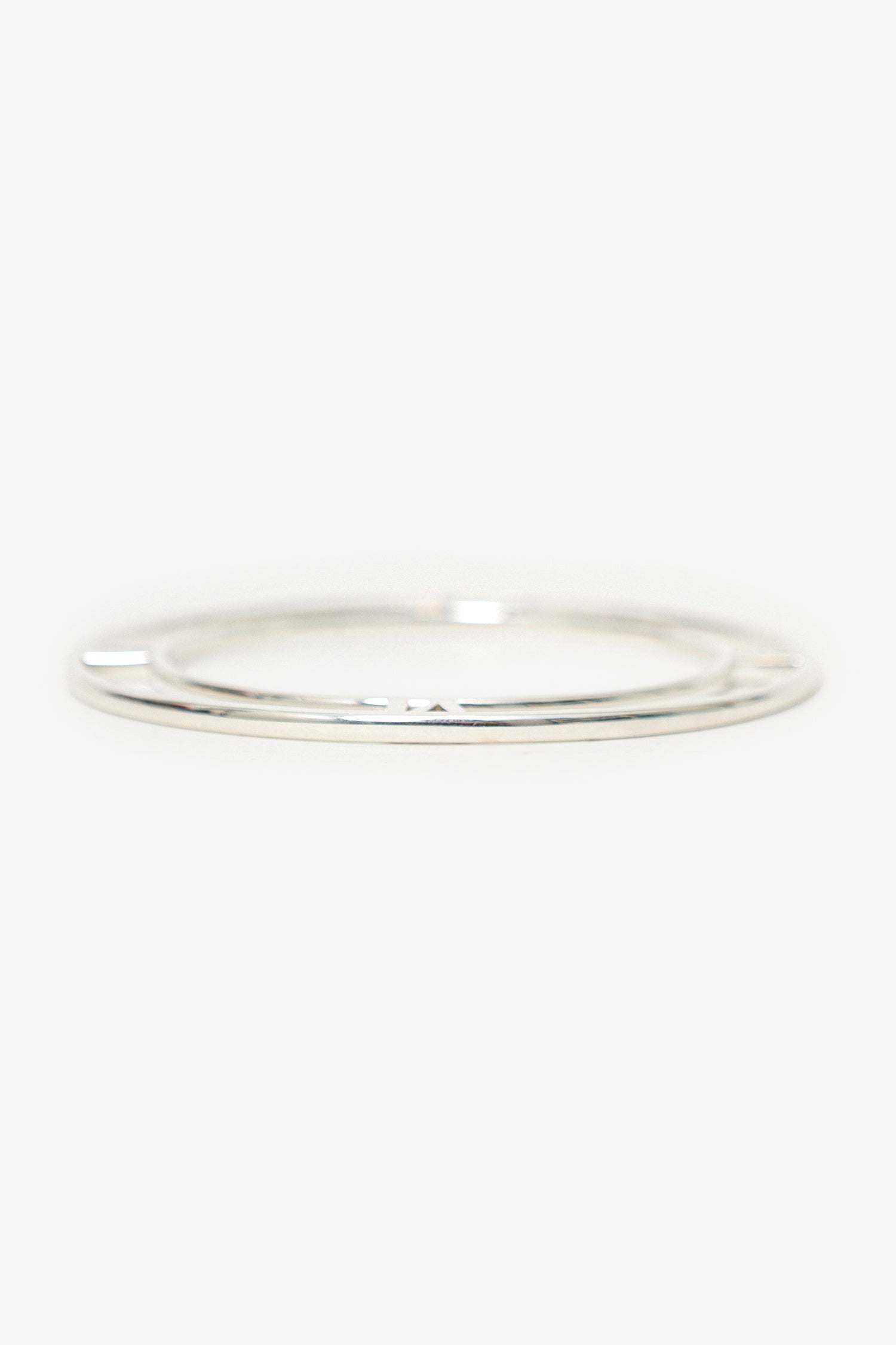Tiffany & Co Sterling Silver Atlas Roman Numerals Bangle