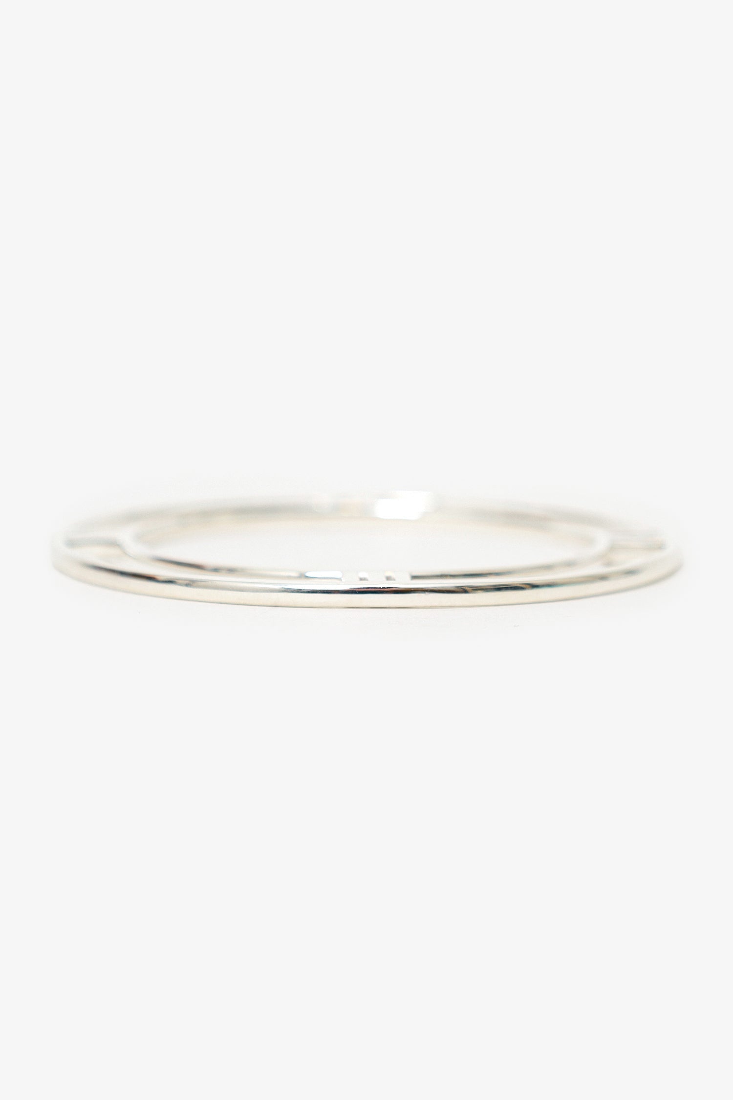 Tiffany & Co Sterling Silver Atlas Roman Numerals Bangle
