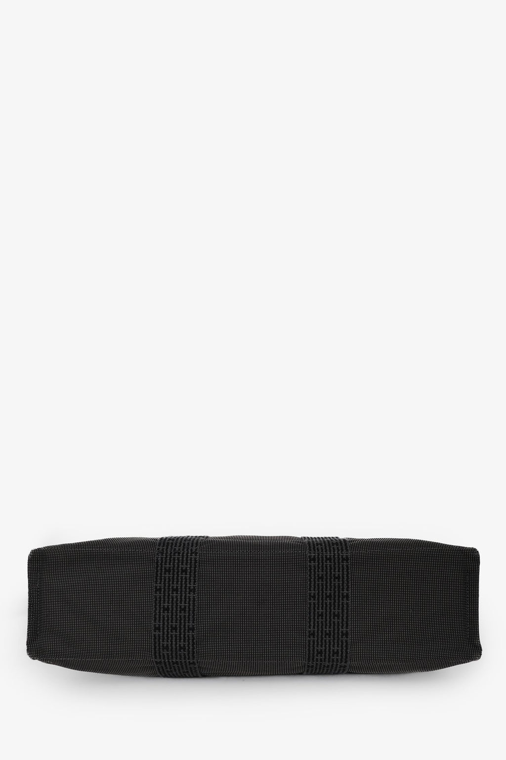 Hermès Vintage Brown Canvas Herline MM Tote Bag