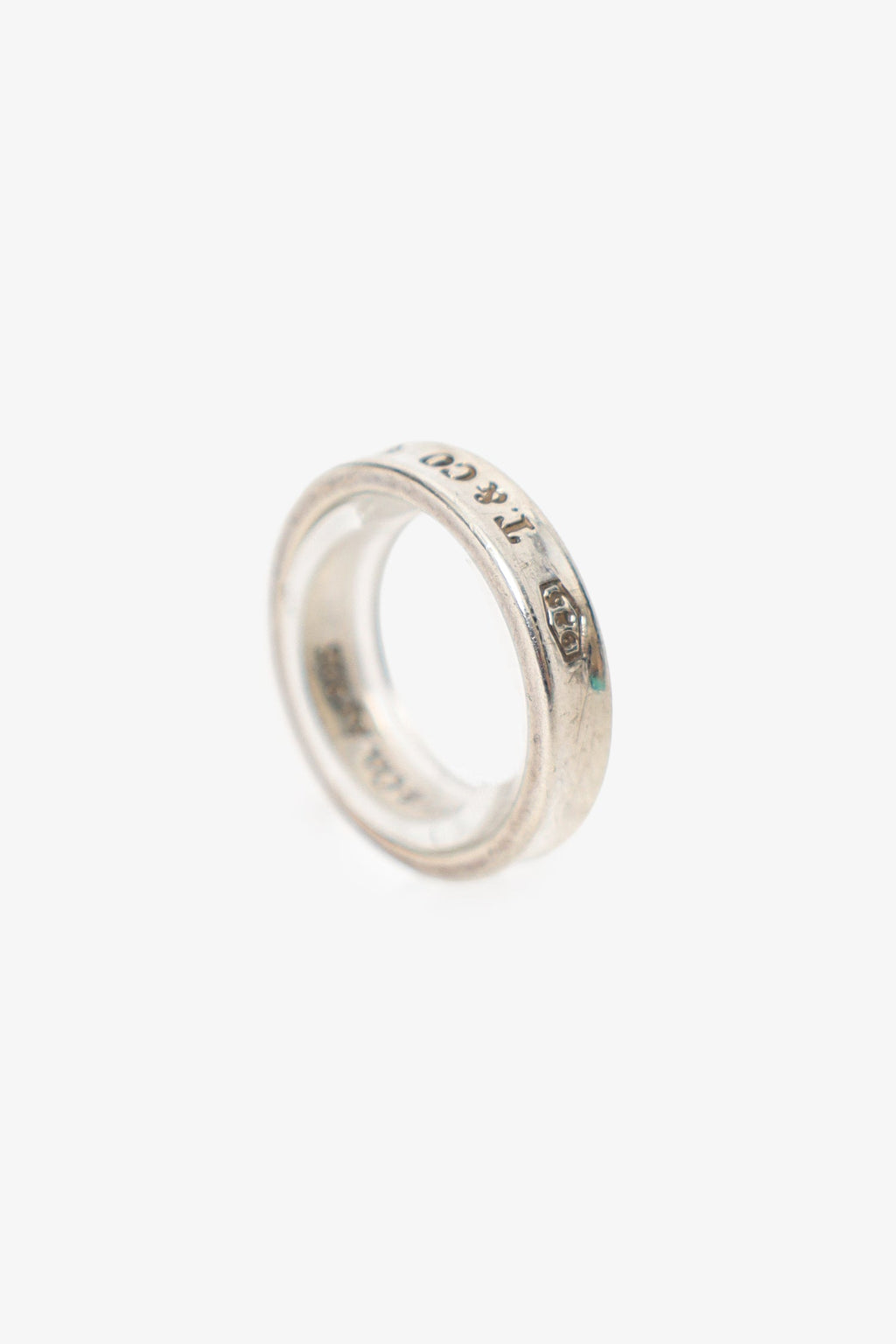 Tiffany & Co. Silver Narrow Band Ring
