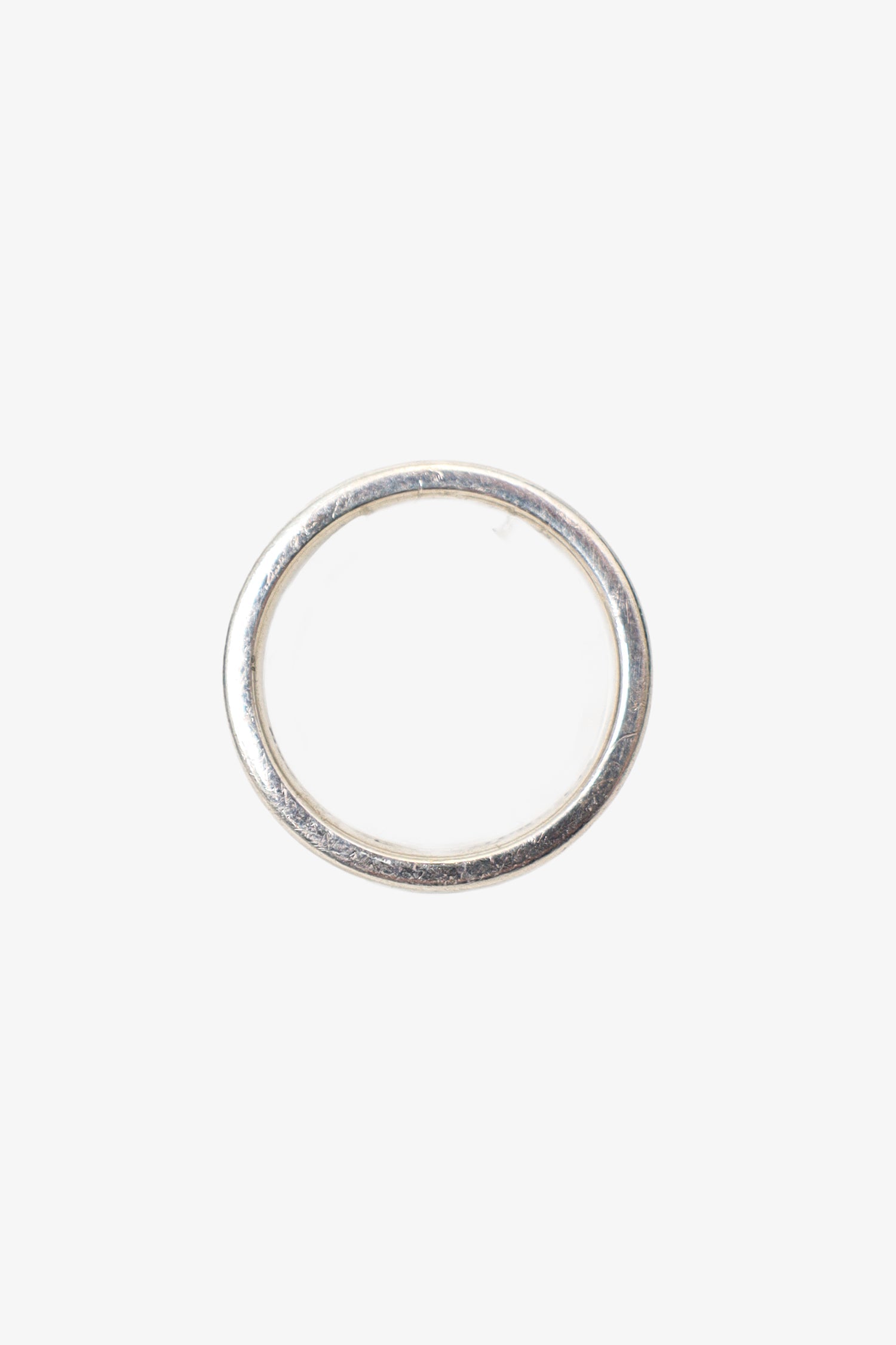 Tiffany & Co. Silver Narrow Band Ring