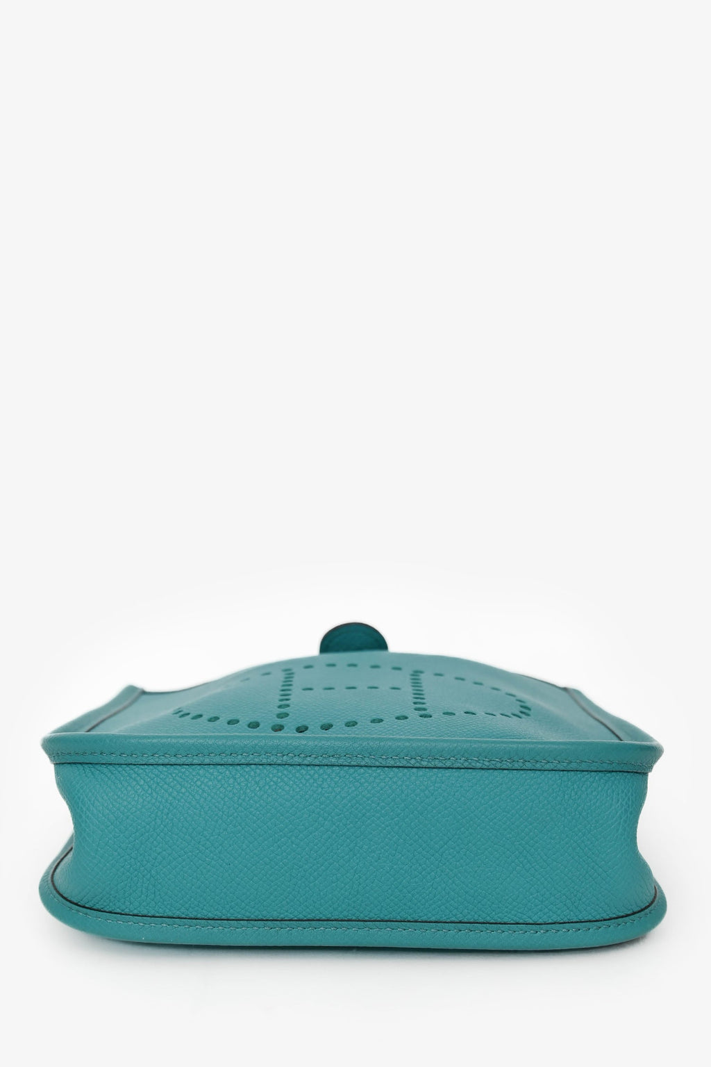Hermès 2019 Turquoise Clemence Evelyne I Très Petite Modèle 16