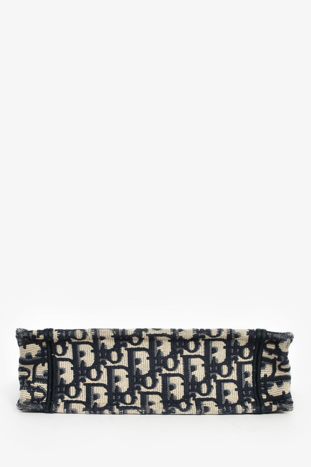 Christian Dior 2020 Navy Oblique Mini Book Tote