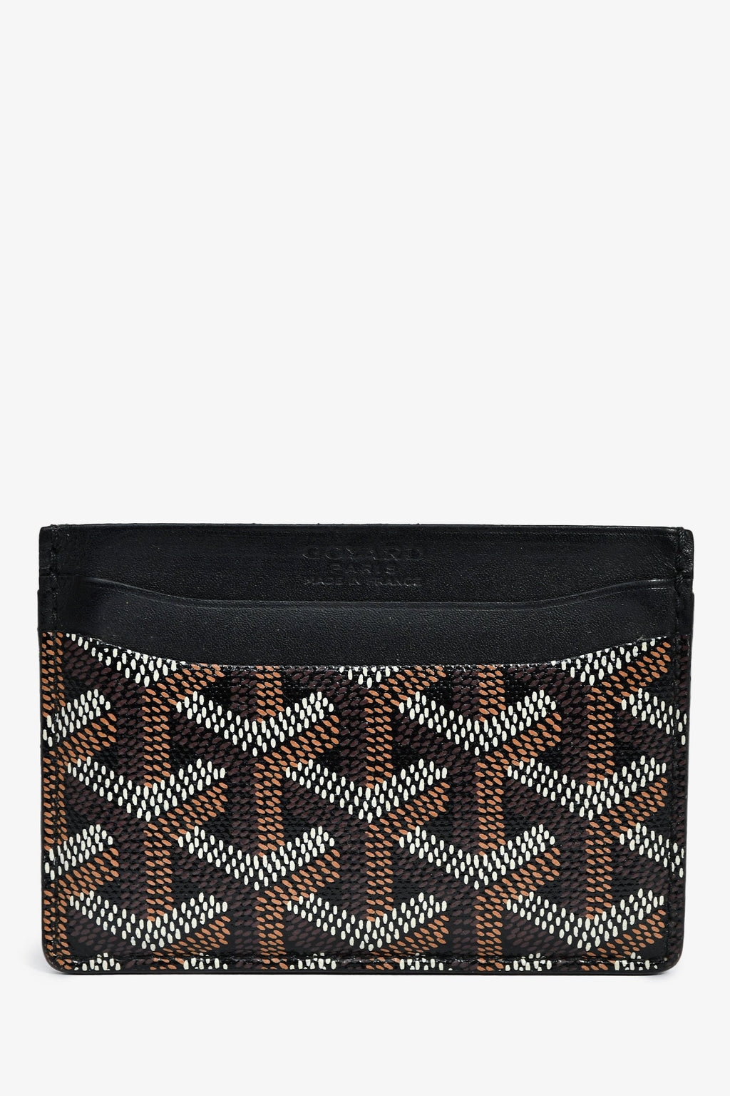Goyard Black Leather 'Saint-Sulpice'  Holder