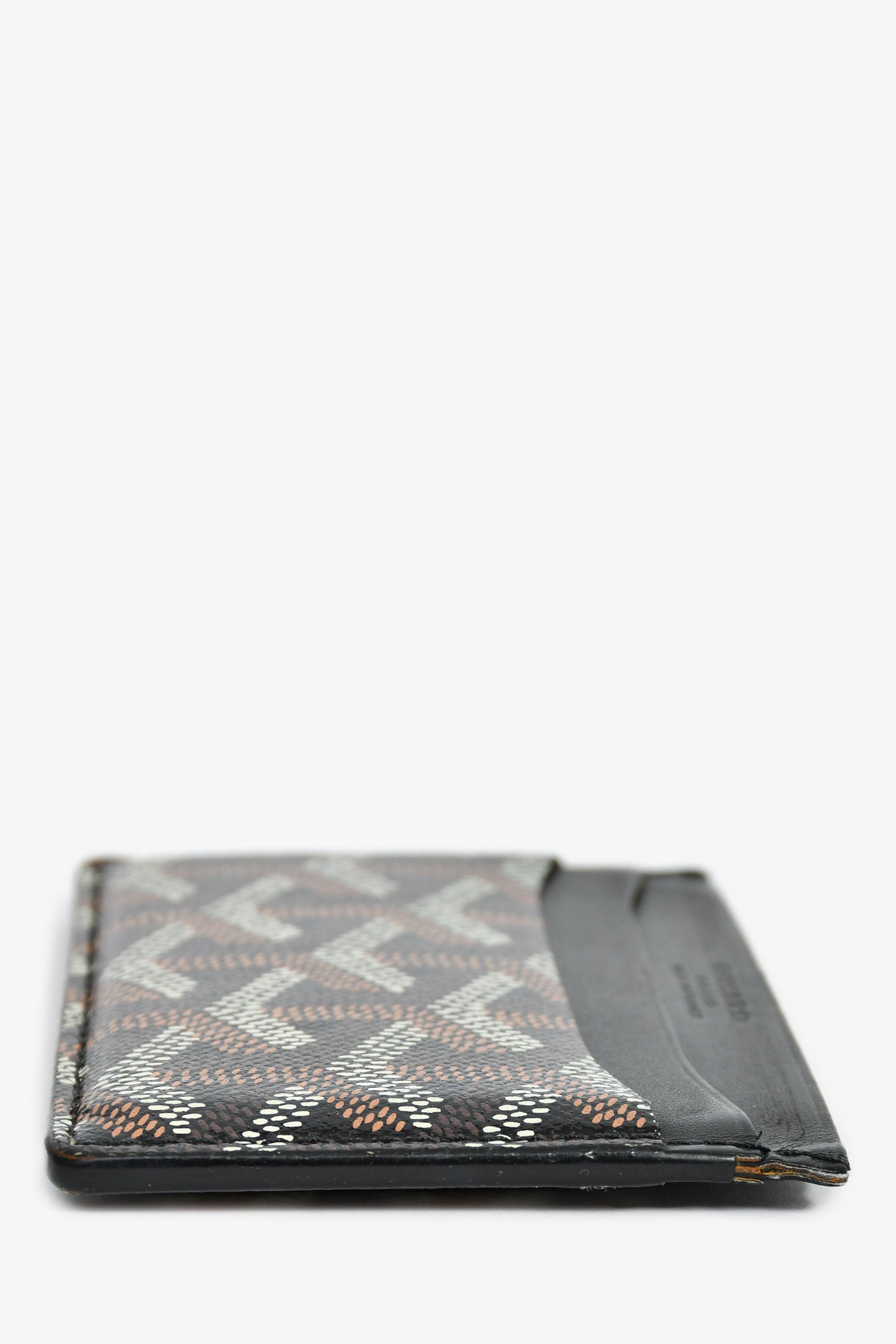 Goyard Black Leather 'Saint-Sulpice'  Holder