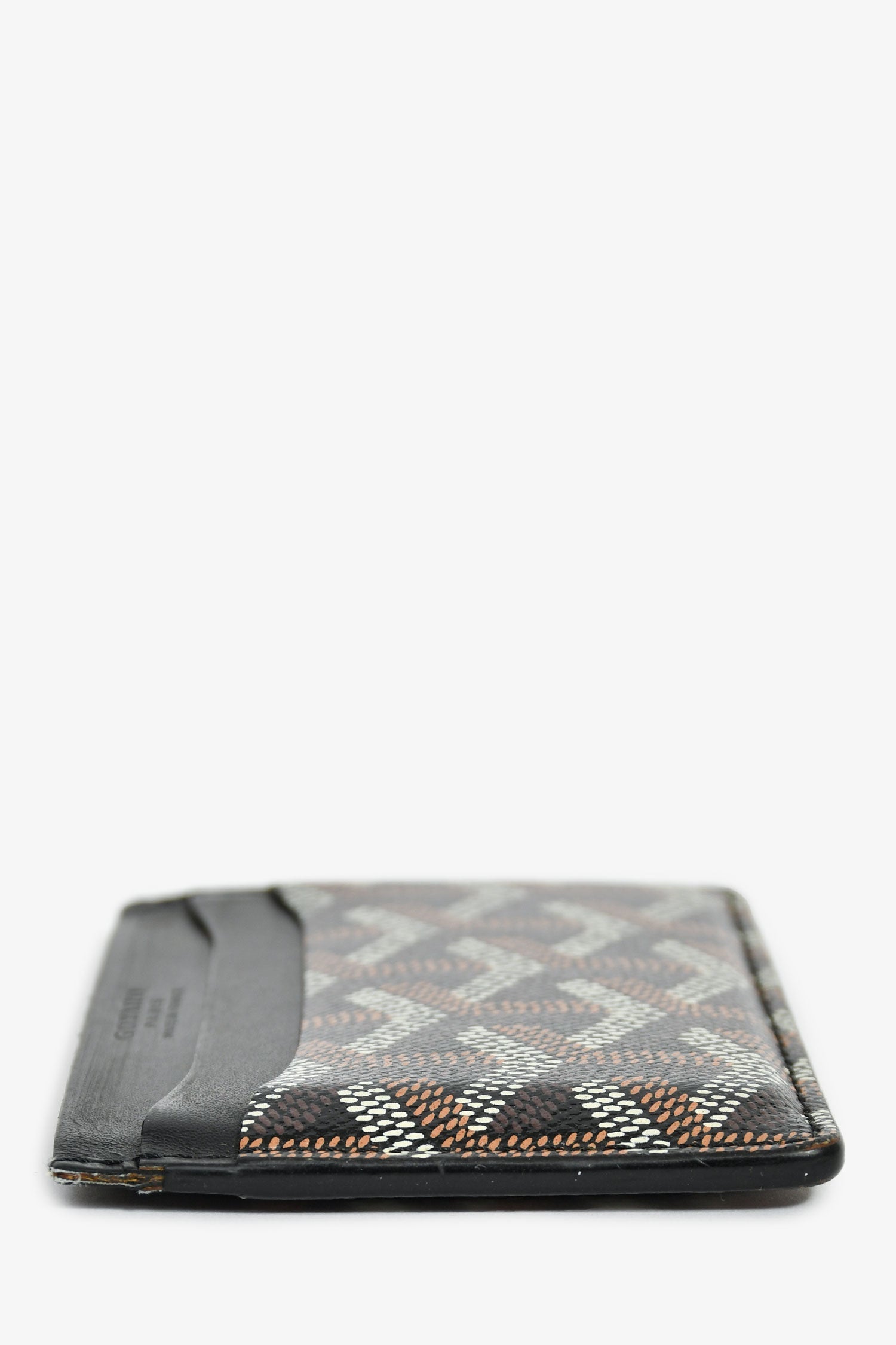 Goyard Black Leather 'Saint-Sulpice'  Holder