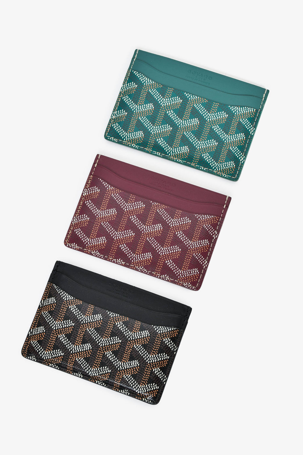 Goyard Black Leather 'Saint-Sulpice'  Holder