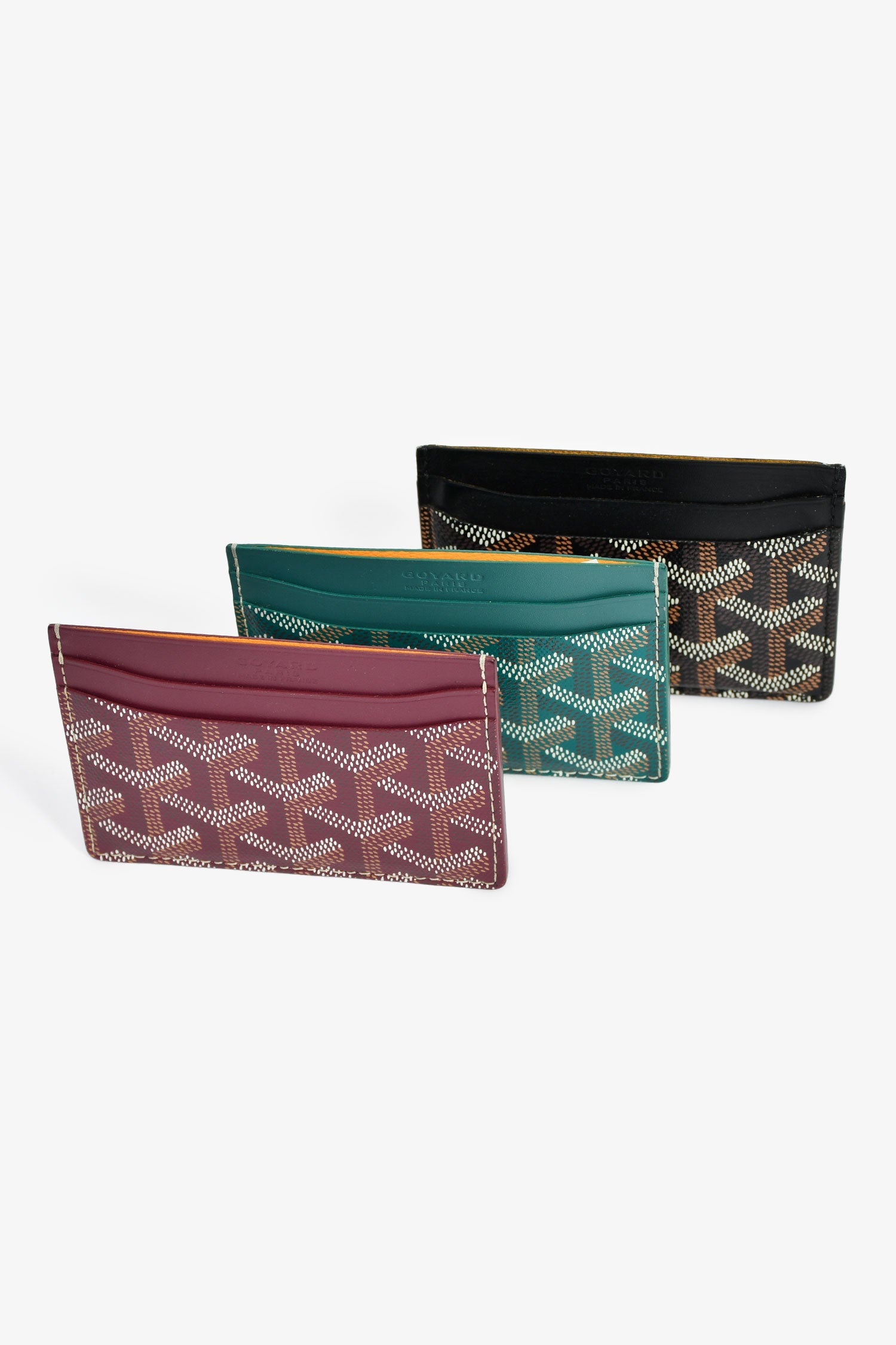 Goyard Black Leather 'Saint-Sulpice'  Holder
