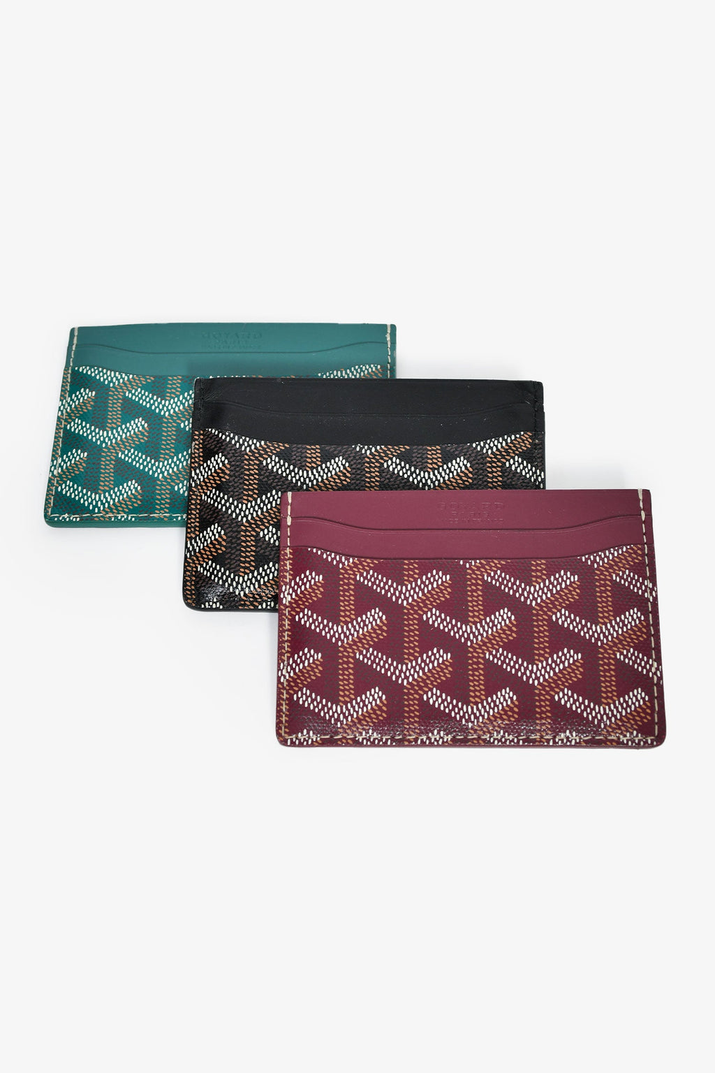 Goyard Black Leather 'Saint-Sulpice'  Holder
