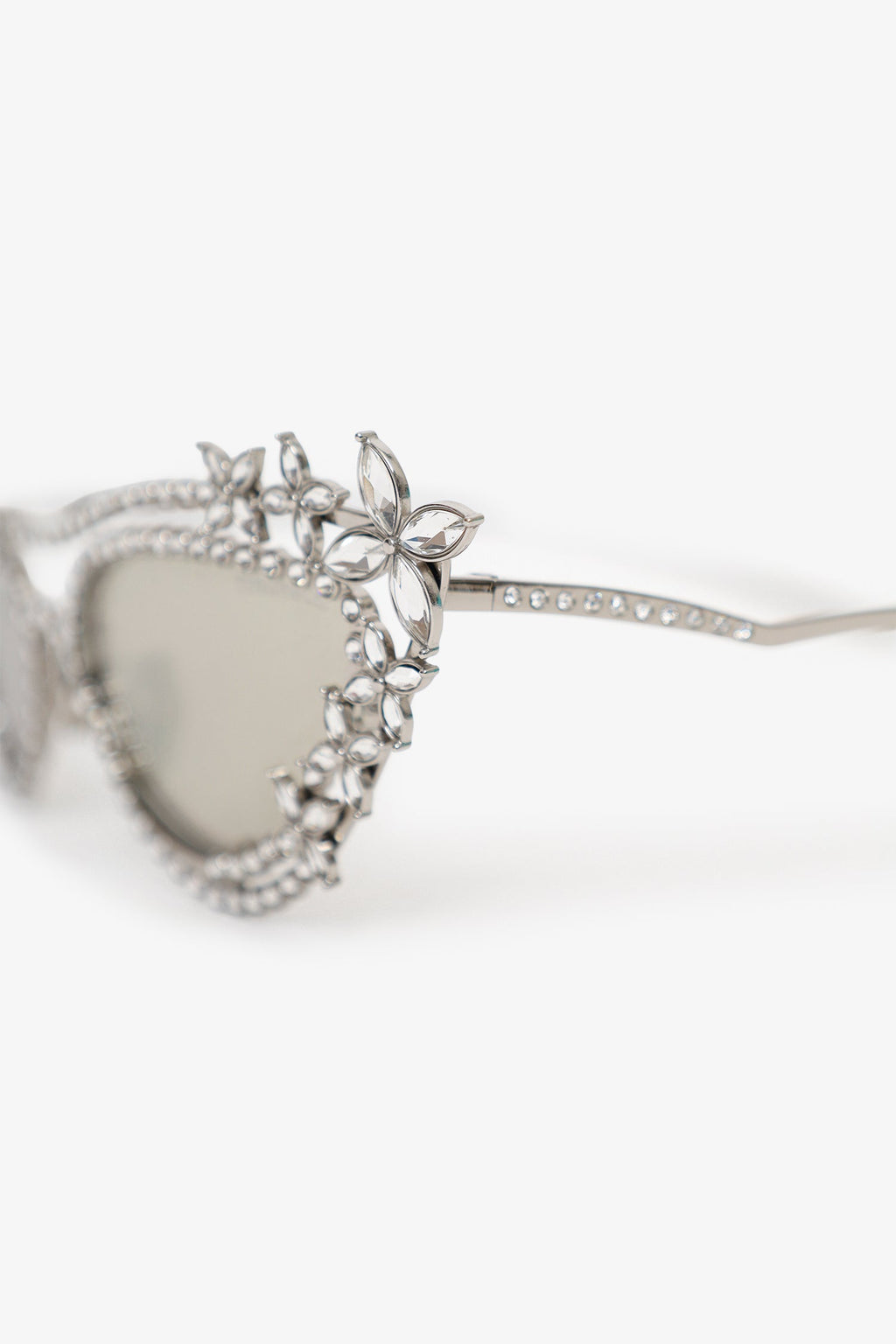 Tiffany & Co. Limited-Edition Crystal Embellished Cat-Eye Sunglasses
