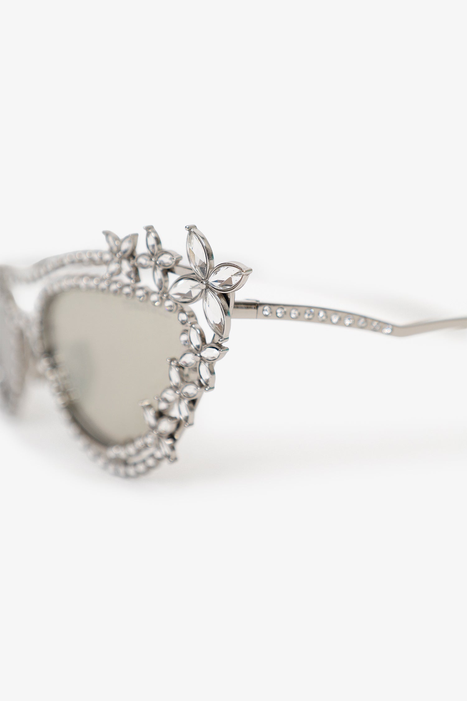 Tiffany & Co. Limited-Edition Crystal Embellished Cat-Eye Sunglasses
