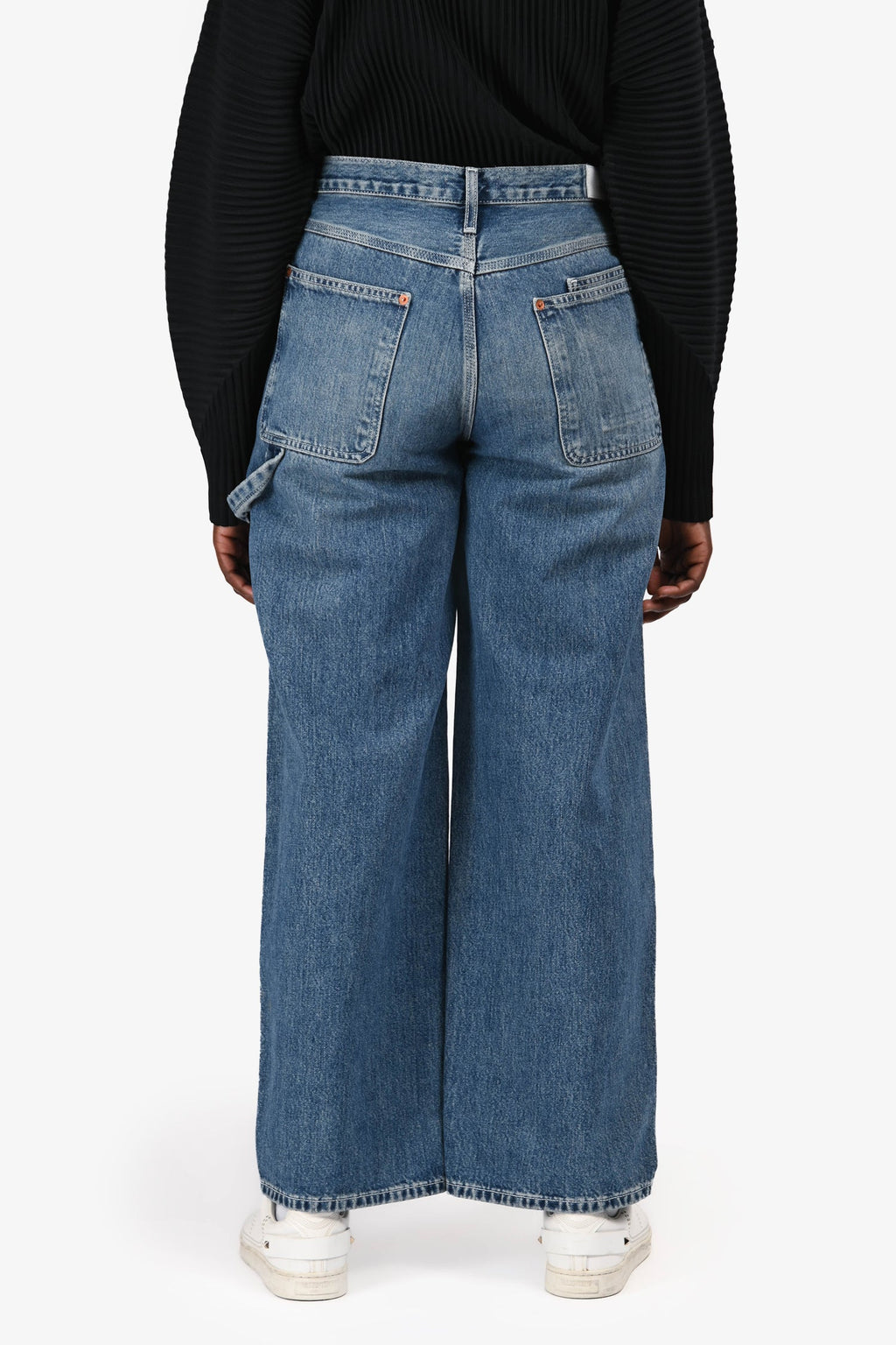 Re/Done Blue Denim 'Painter' Jeans Size 28