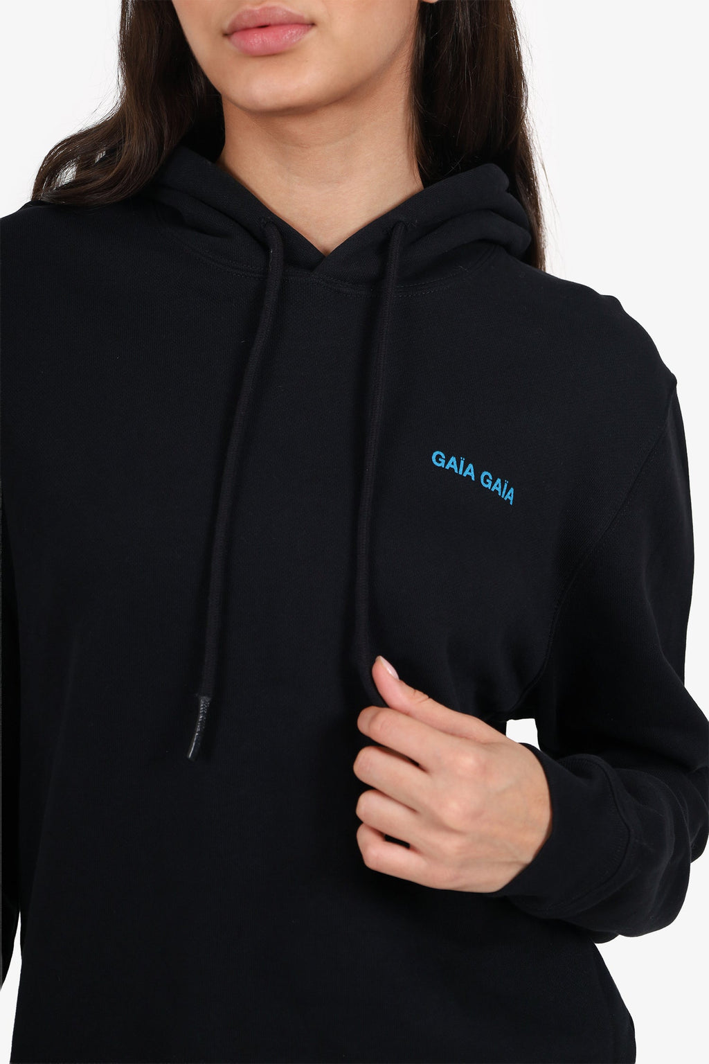 Gaia Gaia Black Hoodie Size M