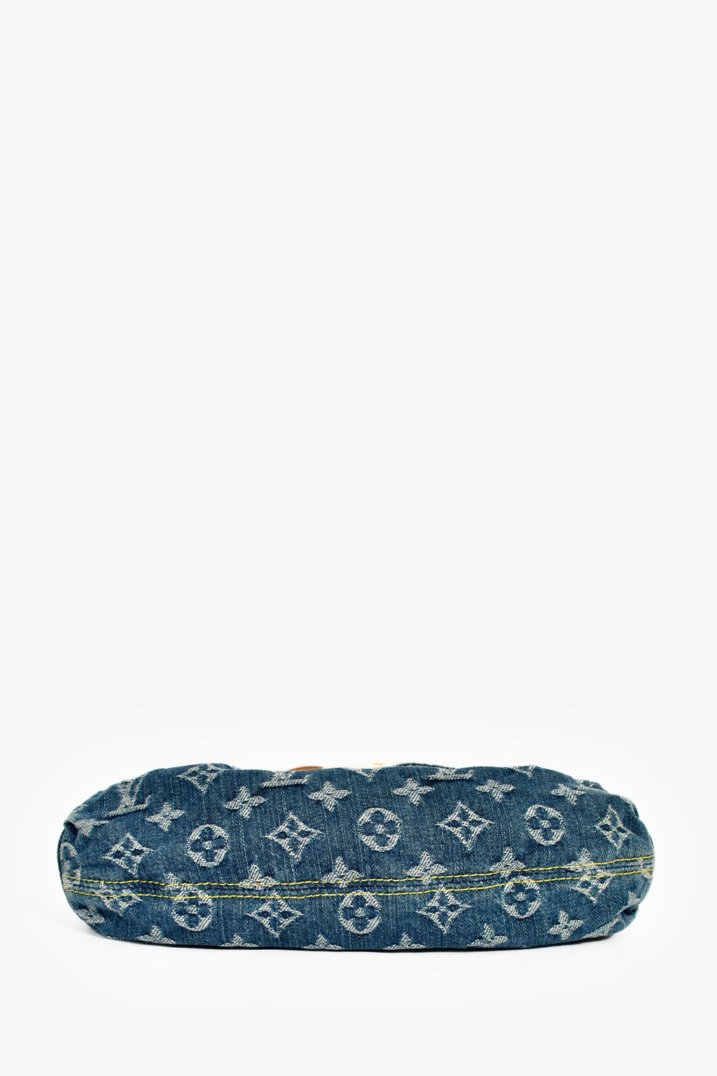 Louis Vuitton 2005 Denim Monogram Pleaty Shoulder Bag