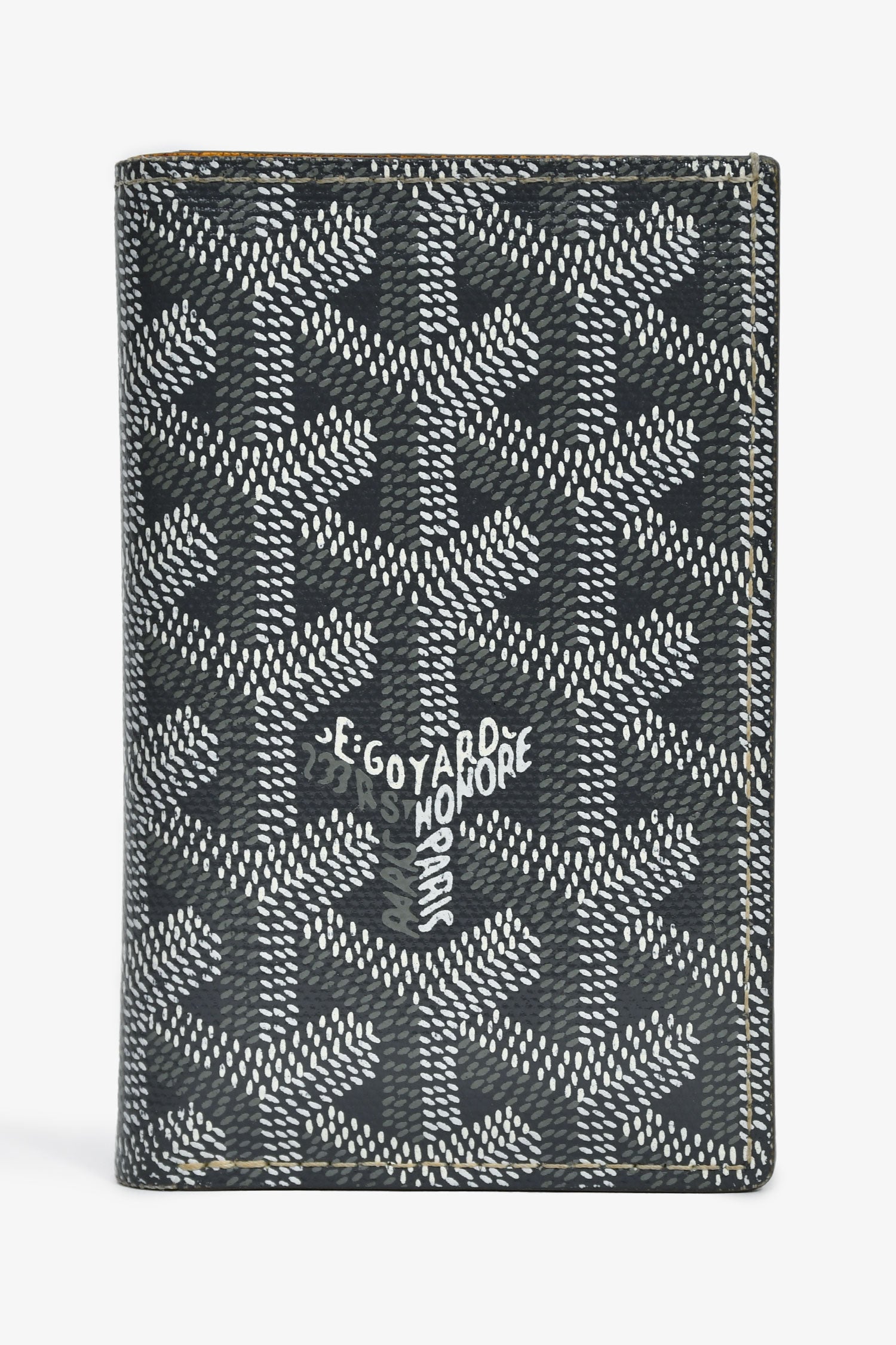 Goyard Grey Goyardine Leather Saint-Marc  Wallet