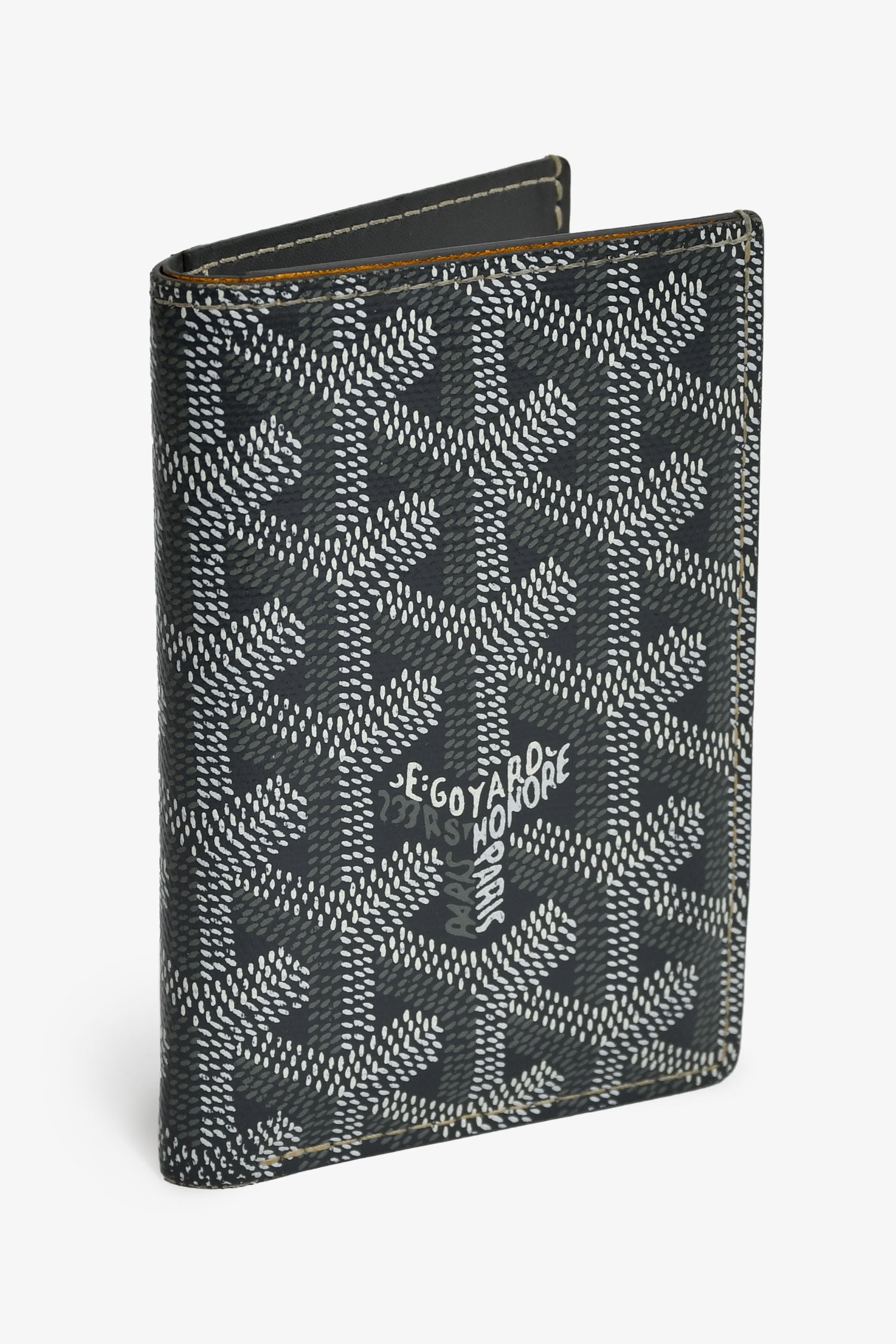 Goyard Grey Goyardine Leather Saint-Marc  Wallet