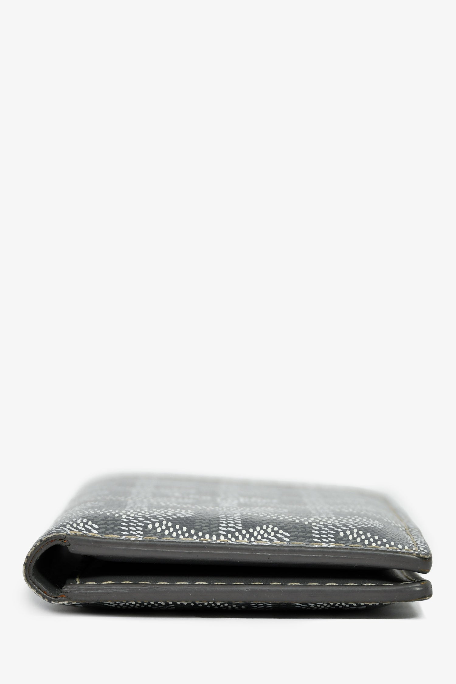 Goyard Grey Goyardine Leather Saint-Marc  Wallet