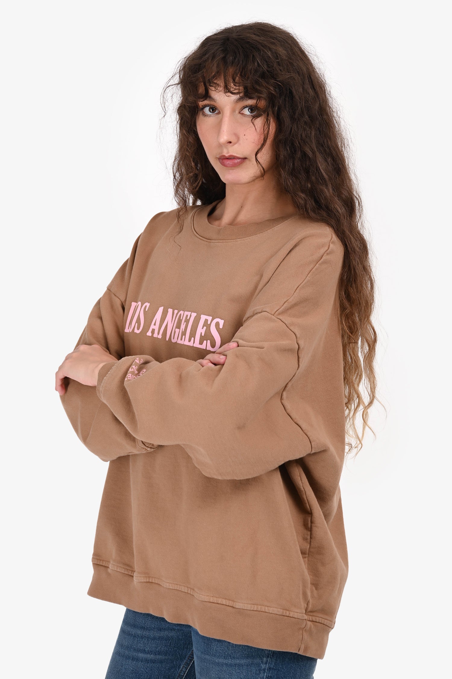 Lovers and Friends Cotton 'Los Angeles' Sweatshirt Size XS/S