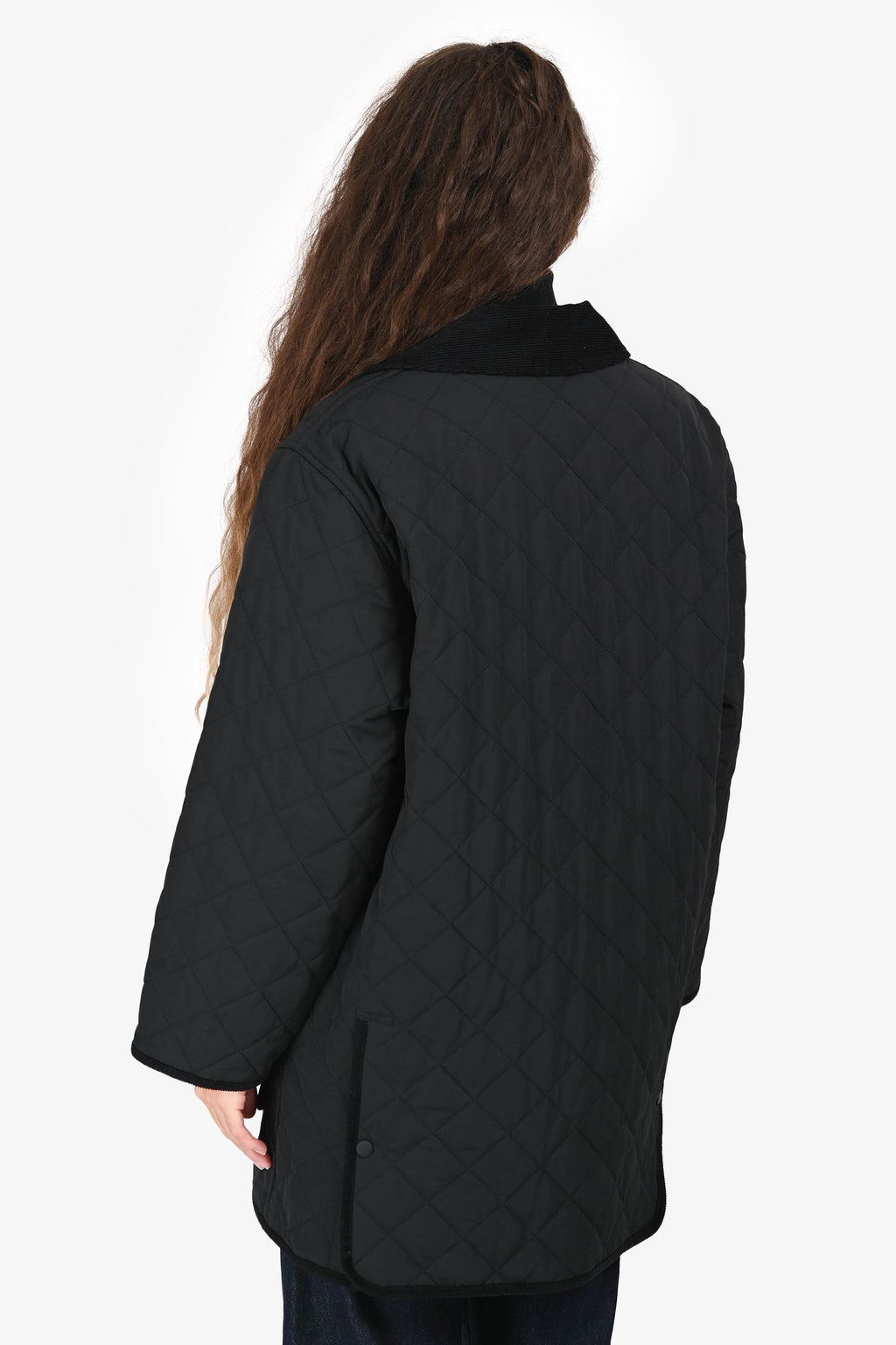 Toteme Black Quilted Jacket Size XXS