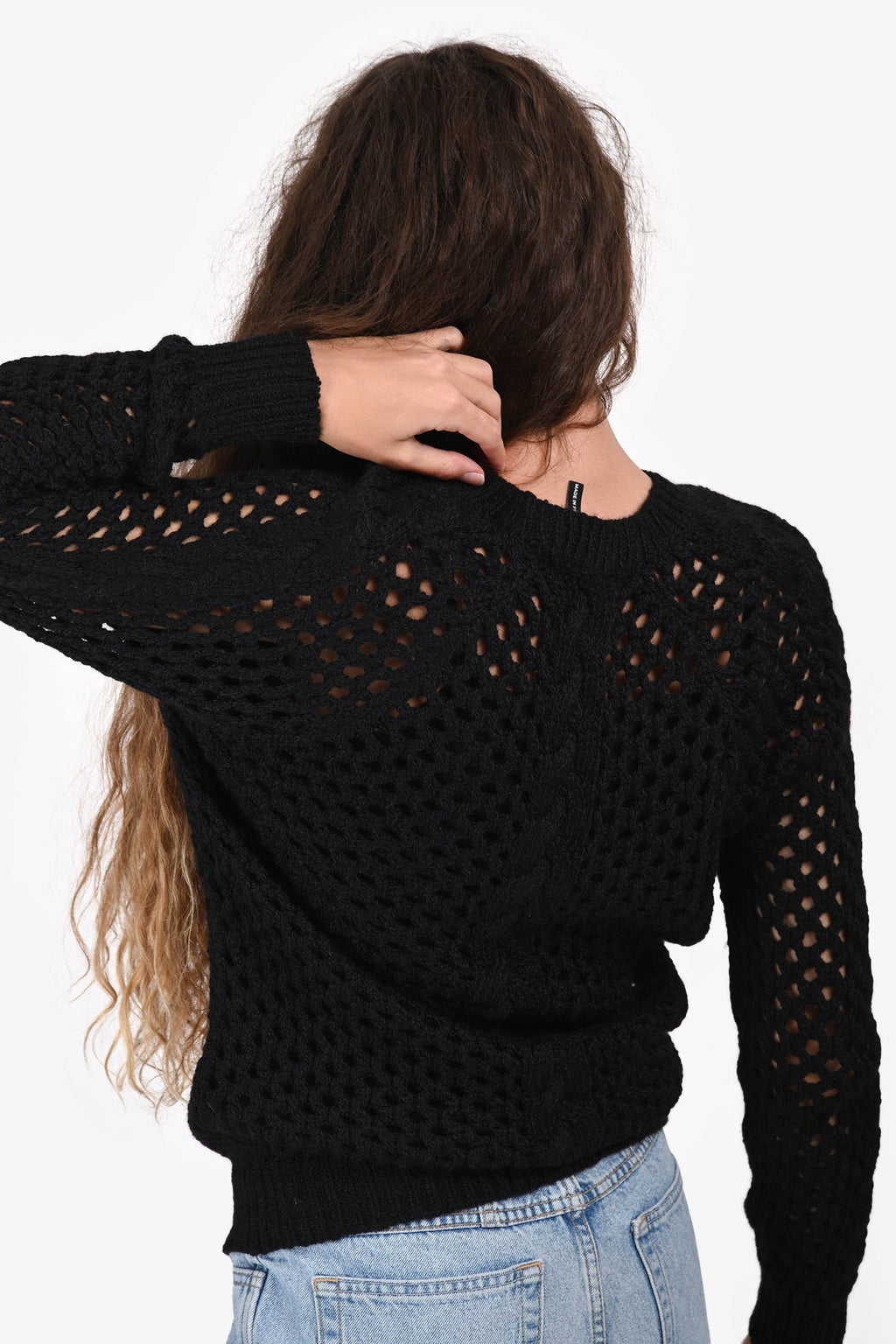 Isabel Marant Black Alpaca/Wool Sweater Size 0