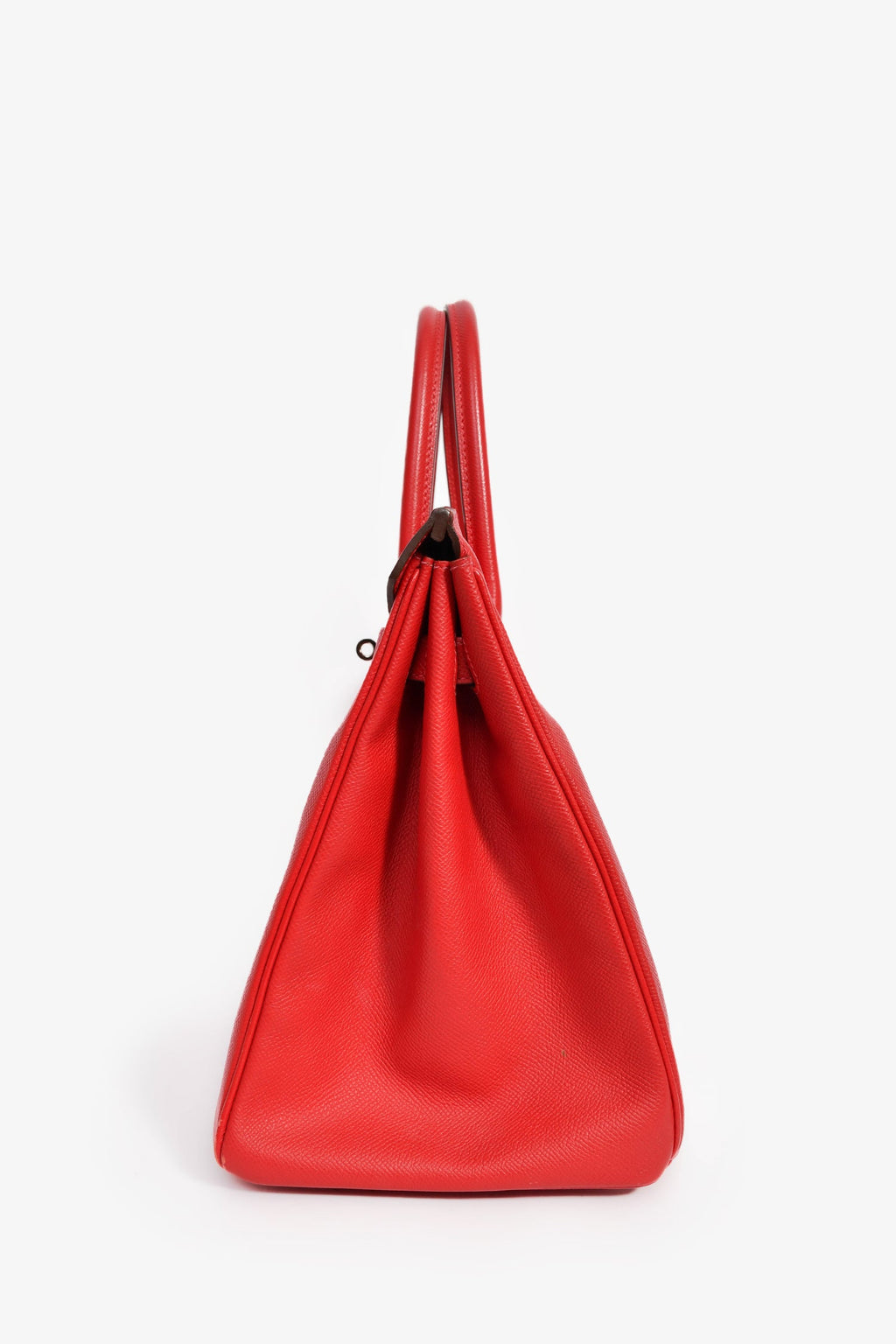 Hermès 2013 Rouge Epsom Leather Birkin 35