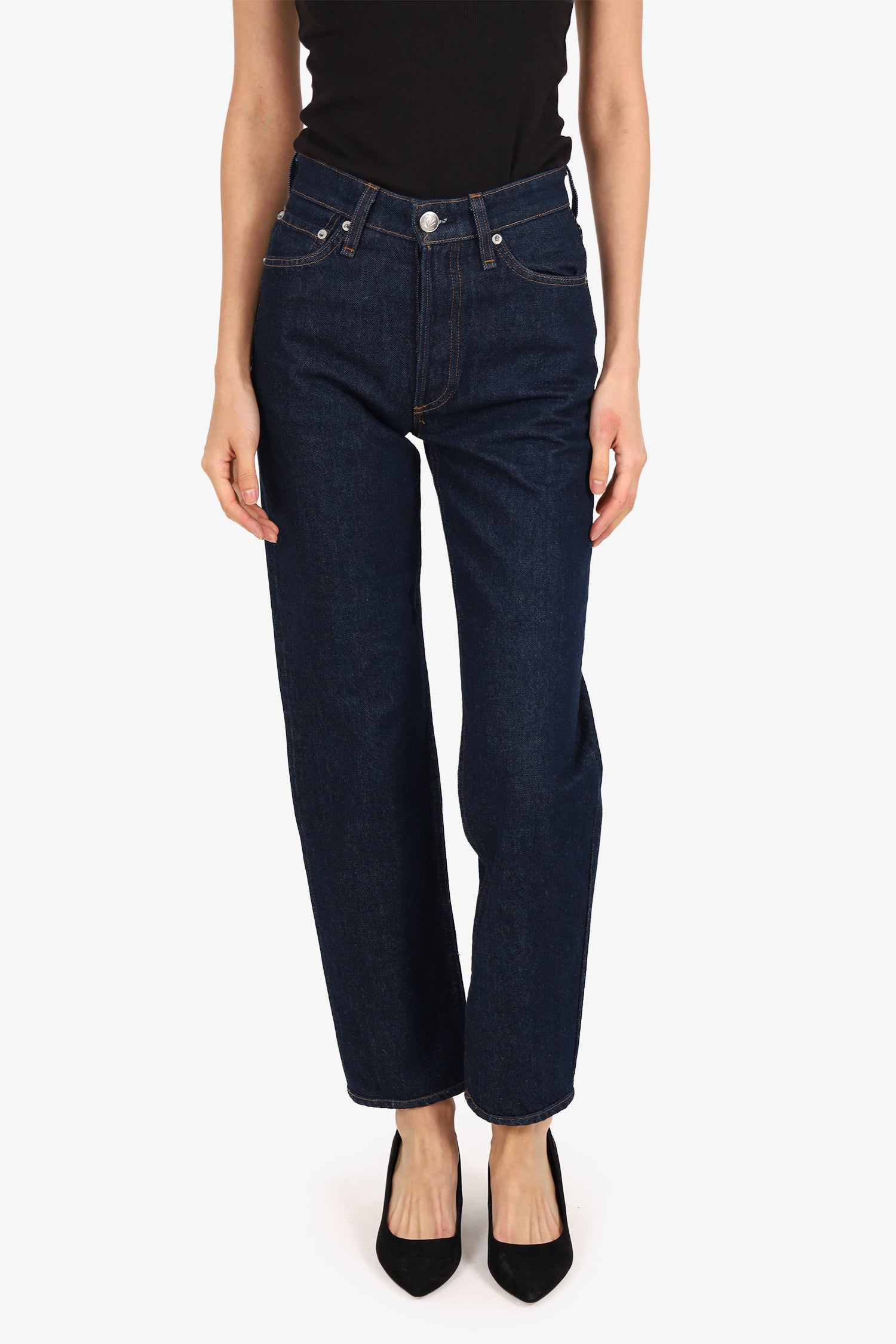 Rag & Bone Denim High-Rise Straight Jeans Size 23