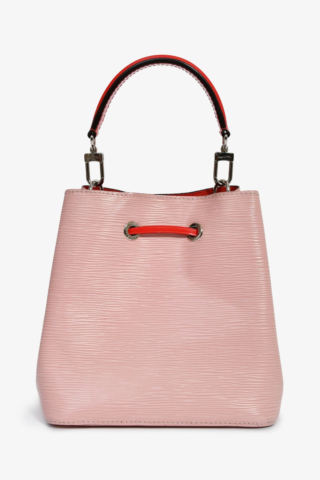 Louis Vuitton Pink/Red Epi Leather NeoNoe BB Top Handle With Strap