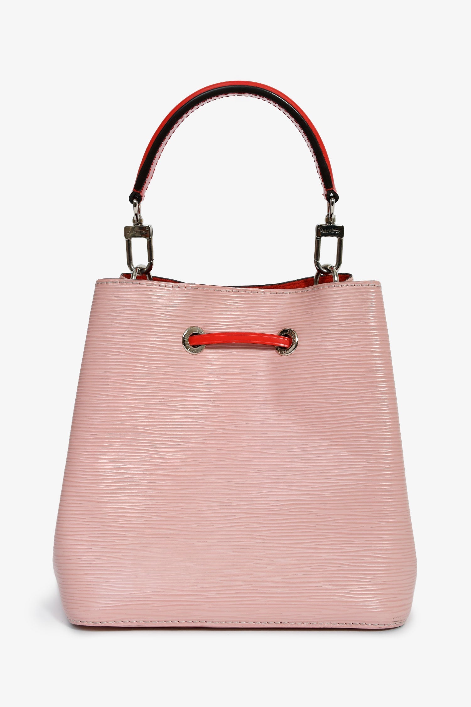 Louis Vuitton Pink/Red Epi Leather NeoNoe BB Top Handle With Strap