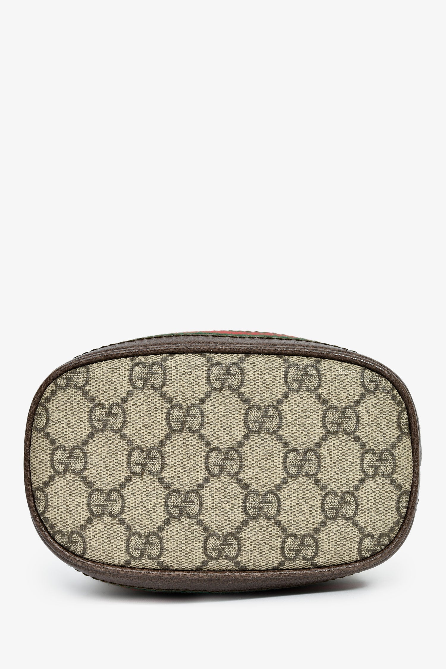 Gucci GG Supreme Web Leather Trim 'Ophidia' Bucket Bag
