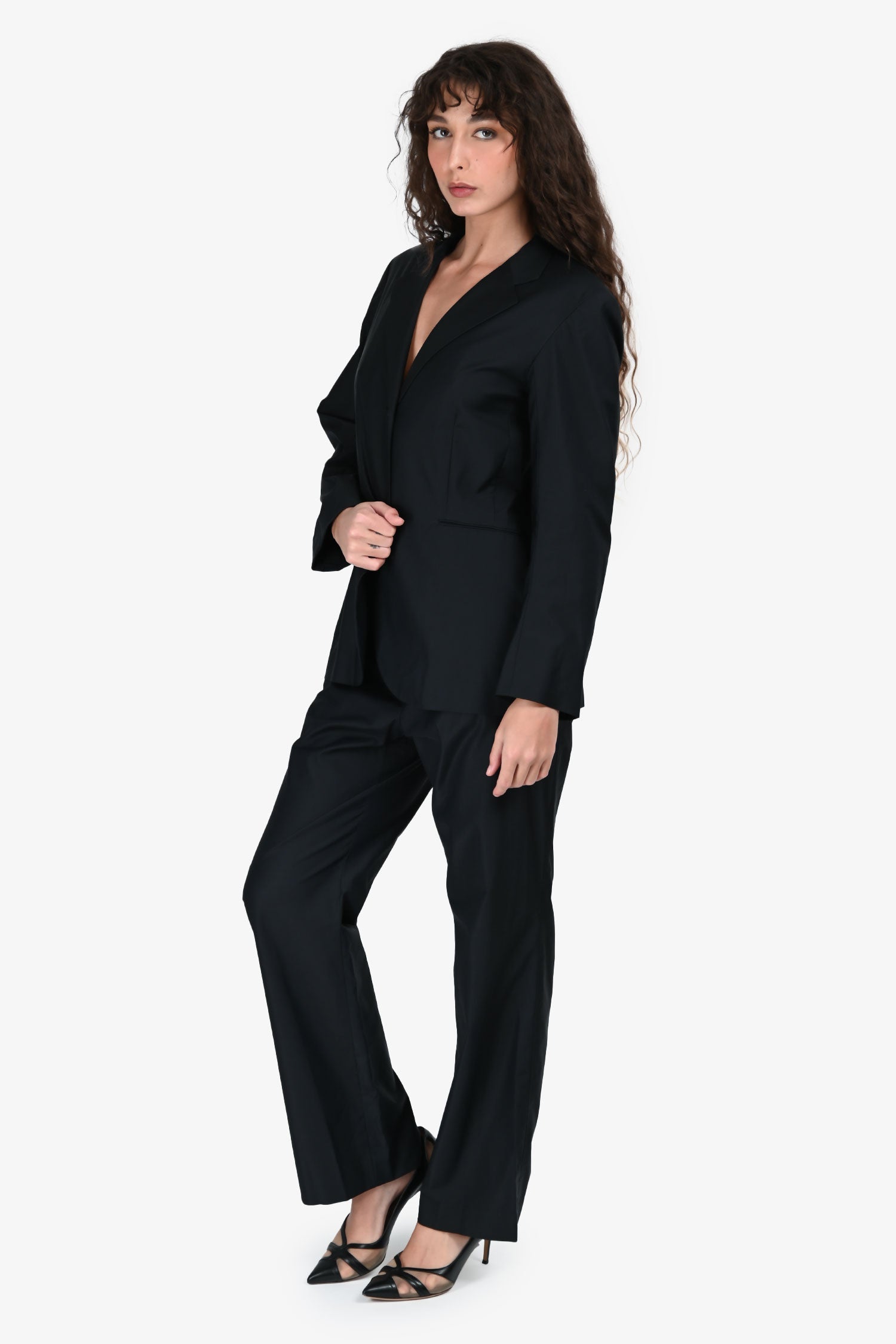 Jil Sander Black Suit Size 40