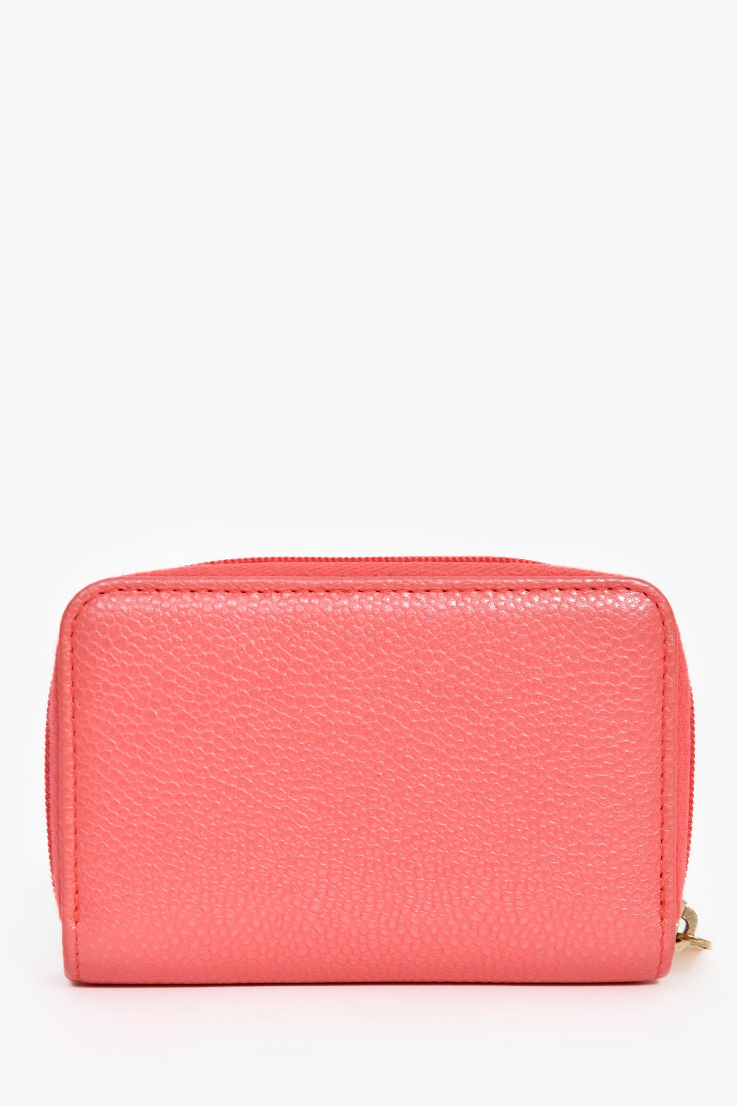 Pre-Loved Chanel™ 2018-19 Pink Caviar Leather Zip Coin Pouch