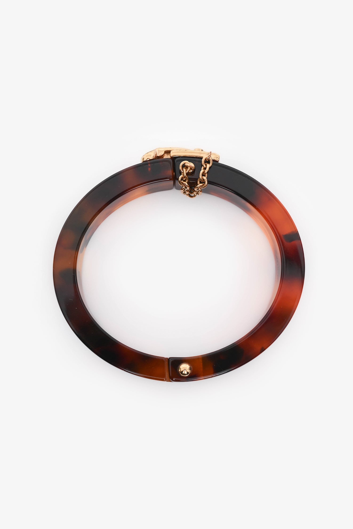 Louis Vuitton Tortoise Shell Cuff Bracelet