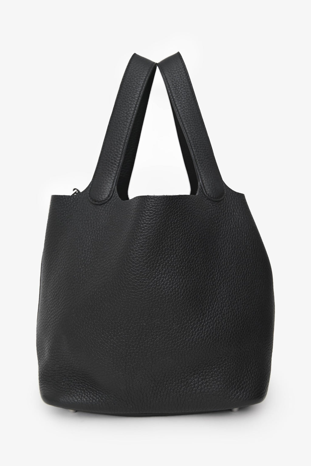 Hermès 2024 Black Clemence Picotin Lock 22 SHW
