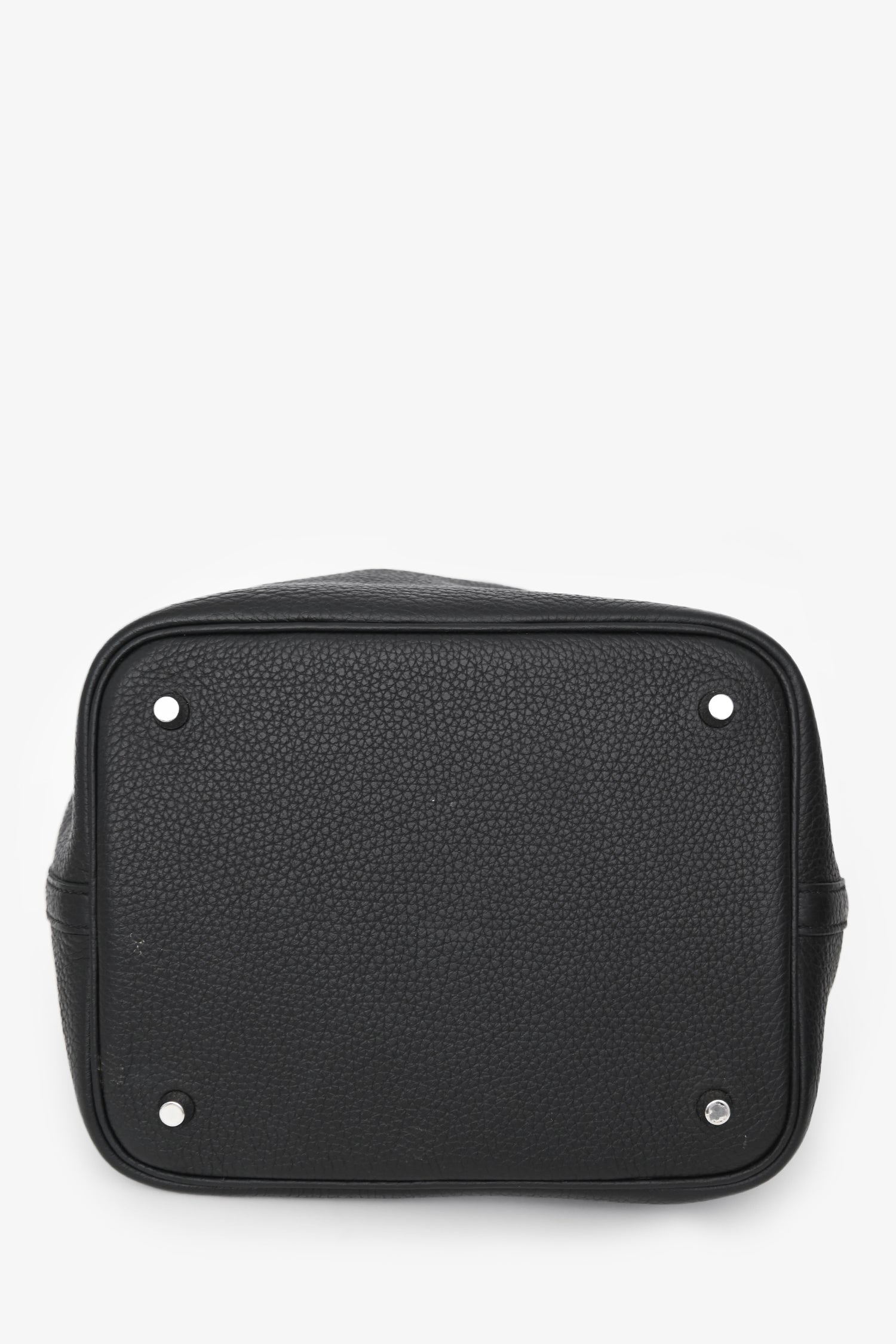 Hermès 2024 Black Clemence Picotin Lock 22 SHW