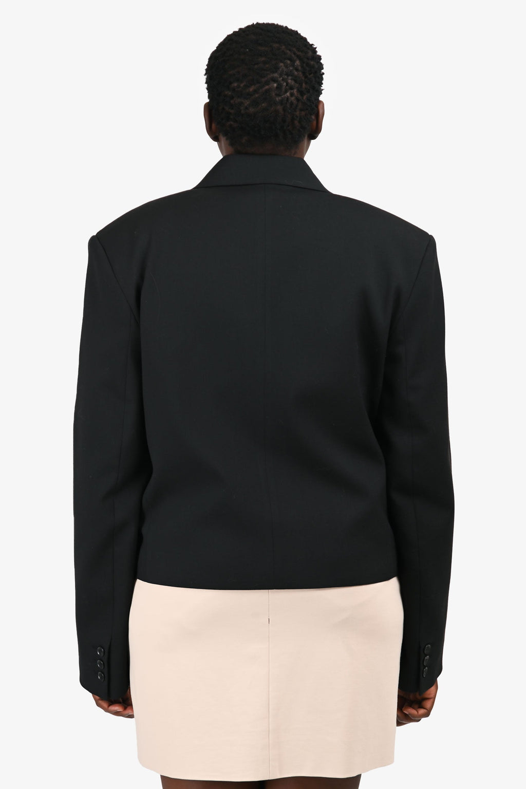 Agolde x Shorditch Ski Club Black Double Breasted Blazer Size M
