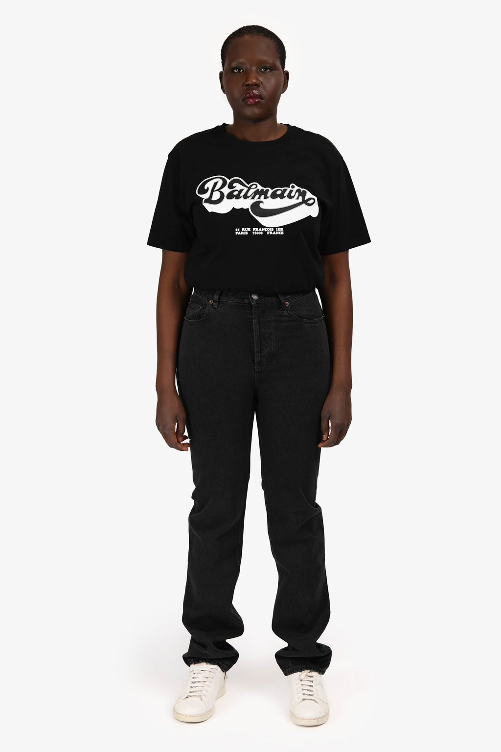 Saint Laurent 2024 Dark Wash Denim Straight Leg Jeans Size 31