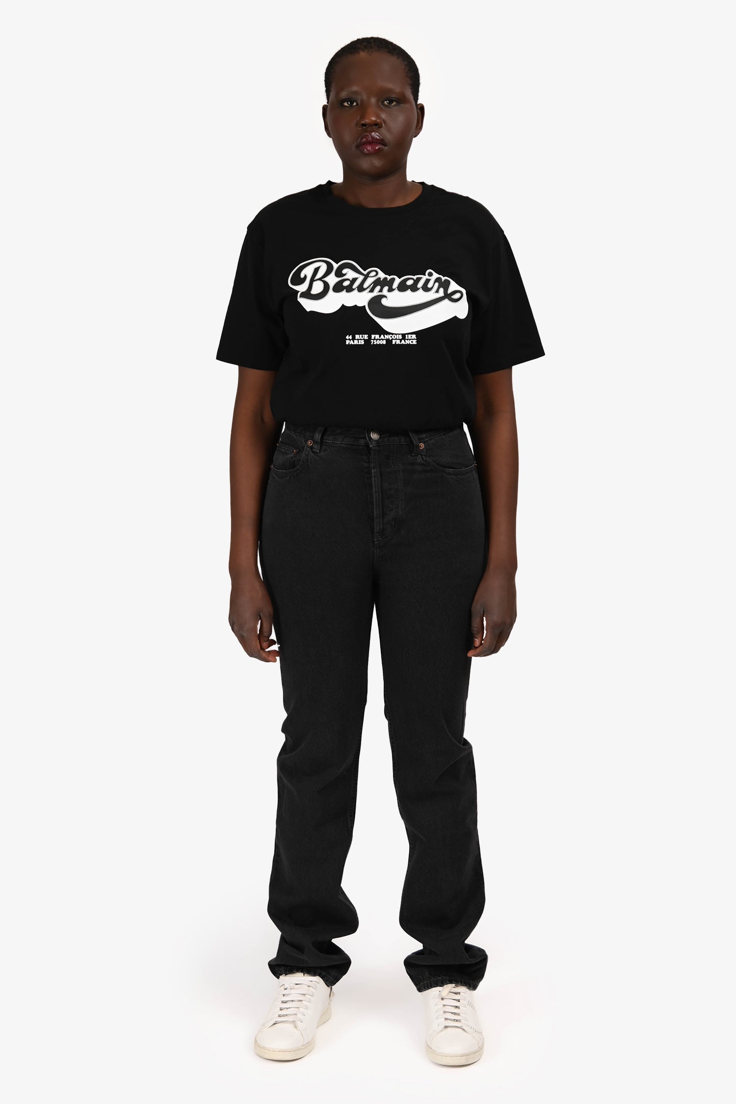 Saint Laurent 2024 Dark Wash Denim Straight Leg Jeans Size 31