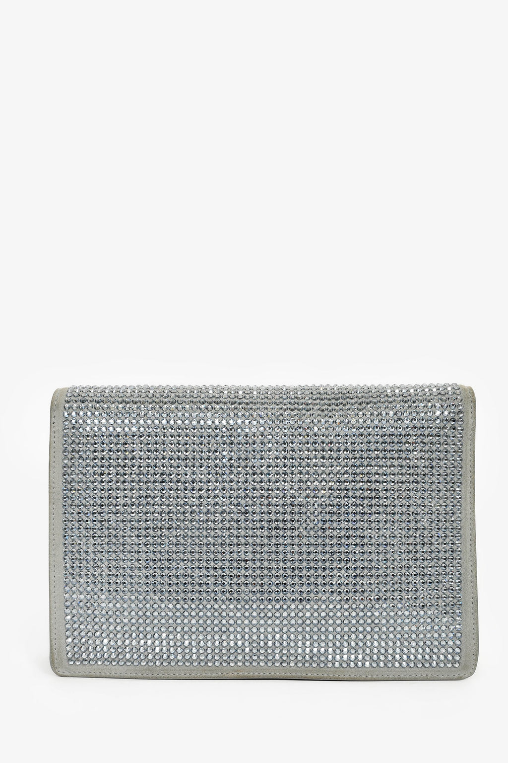 Off-White By Virgil Abloh Rhinestone Embellished Clutch With Strap