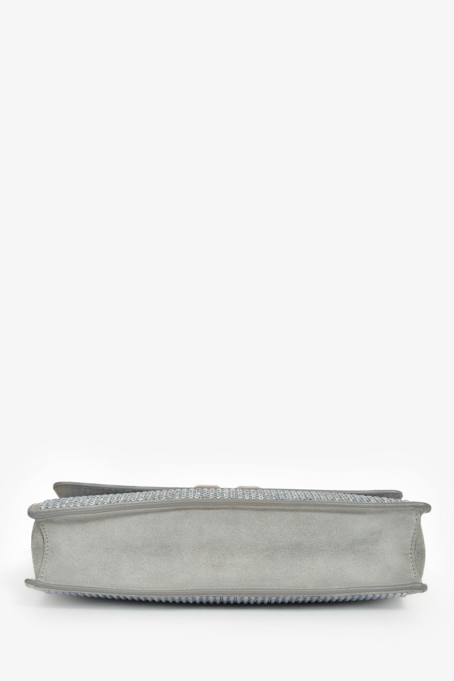 Off-White By Virgil Abloh Rhinestone Embellished Clutch With Strap