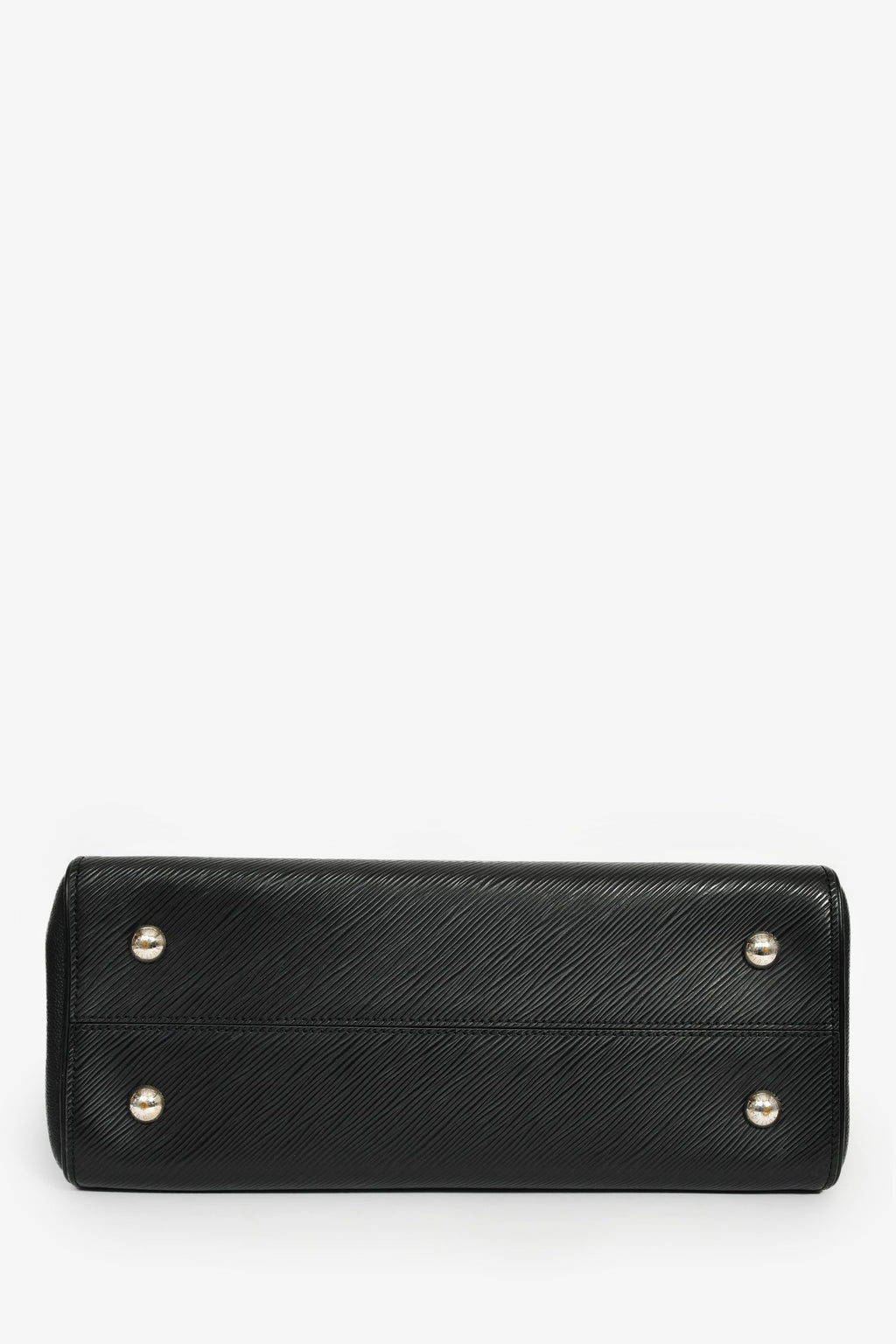 Louis Vuitton Black Epi Leather 'Grenelle' Tote Bag With Strap