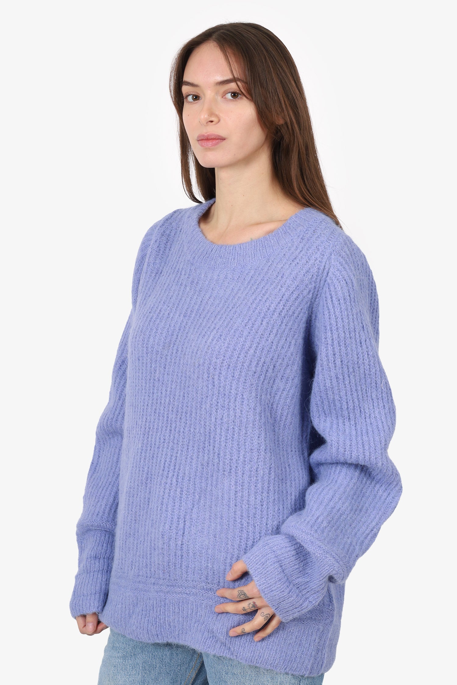 Rodebjer Lilac Alpaca Blend Sweater Size XS