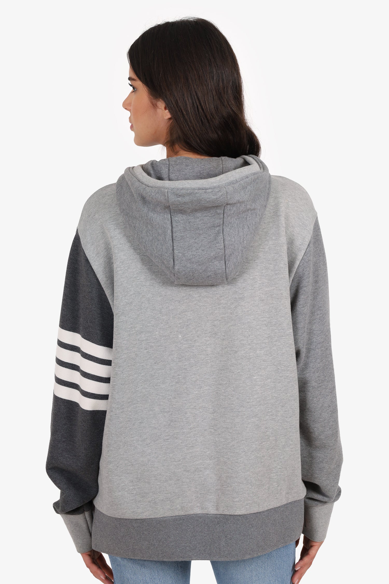 Thom Browne Grey Hoodie Size 4