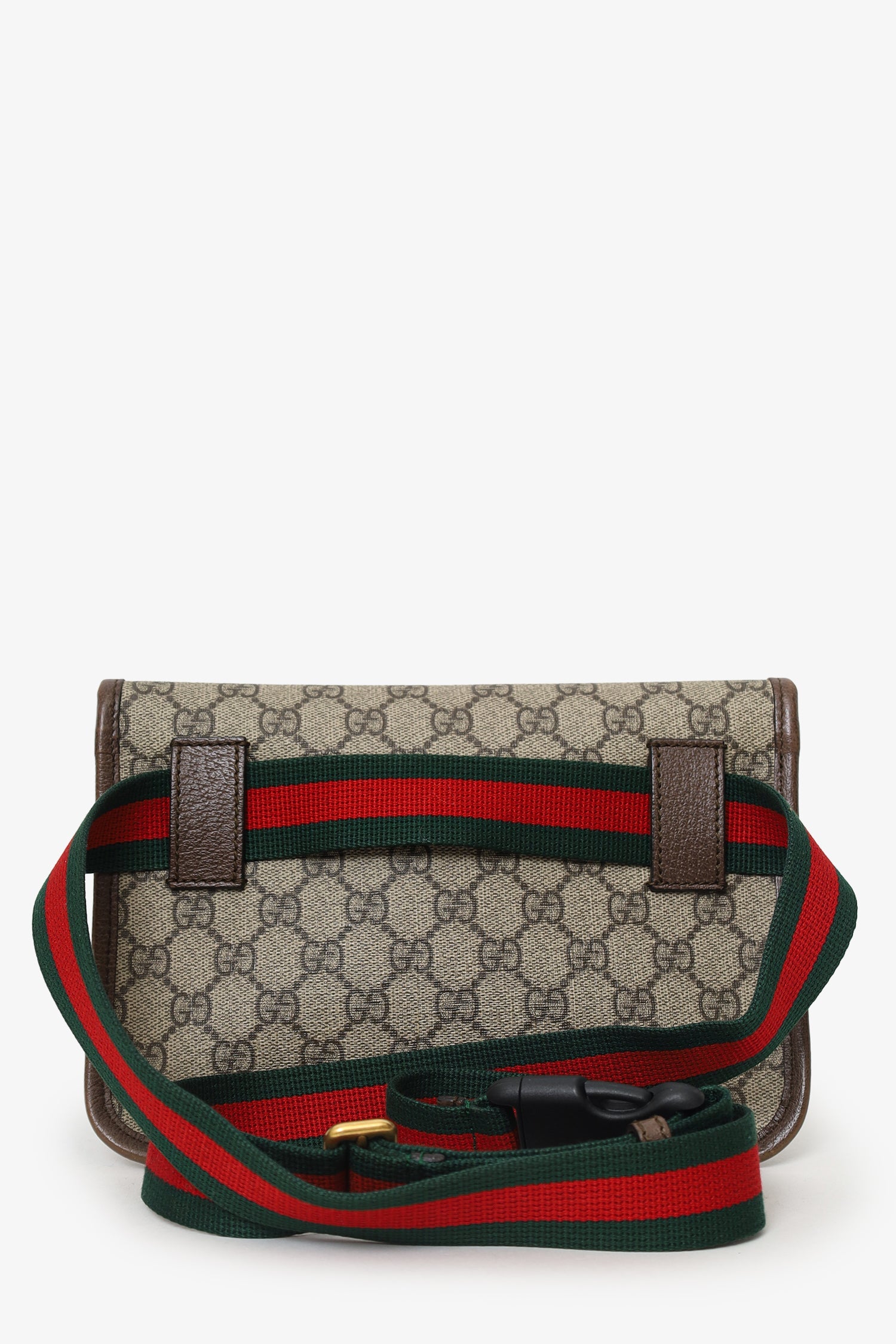 Gucci Beige 'GG' Supreme Canvas Neo Vintage Belt Bag
