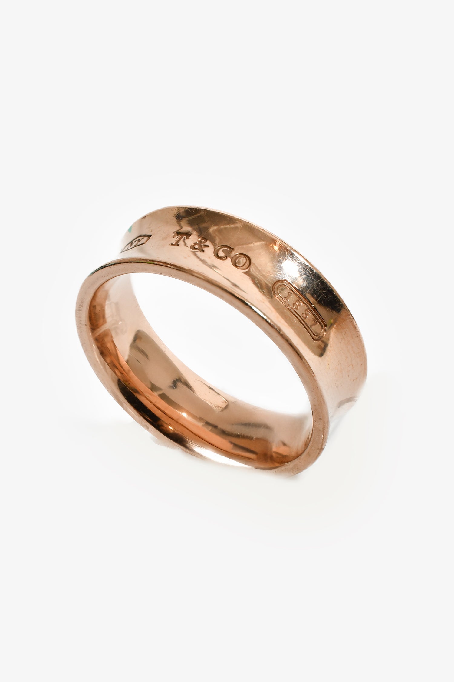 Tiffany & Co. Metal '2012 Rubedo' Ring Size 8