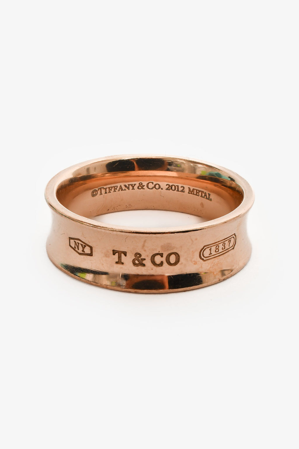 Tiffany & Co. Metal '2012 Rubedo' Ring Size 8