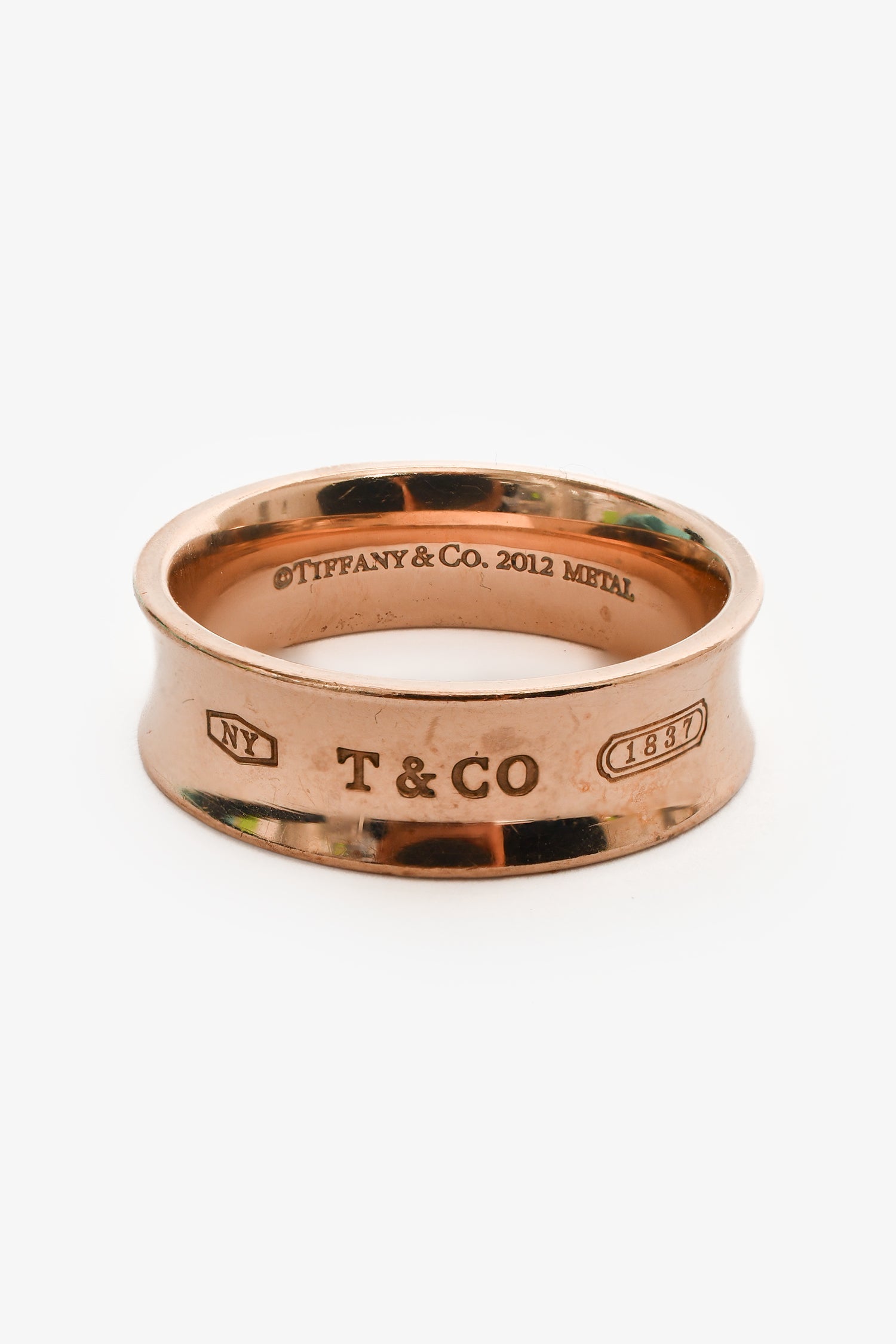 Tiffany & Co. Metal '2012 Rubedo' Ring Size 8