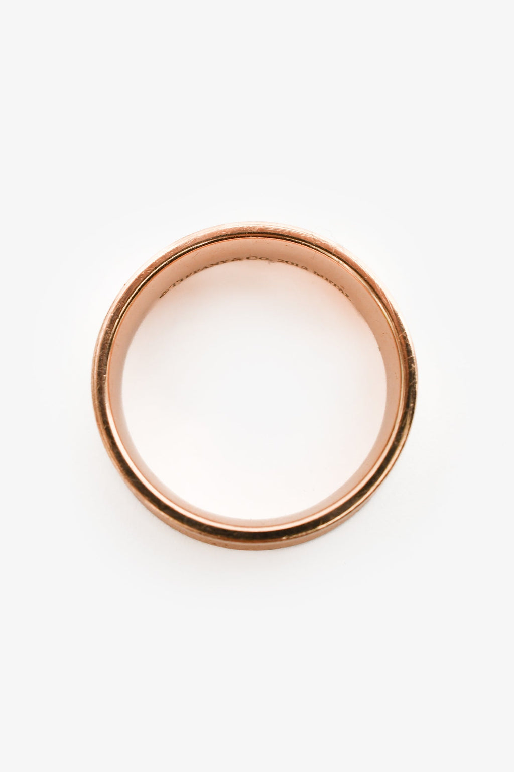 Tiffany & Co. Metal '2012 Rubedo' Ring Size 8